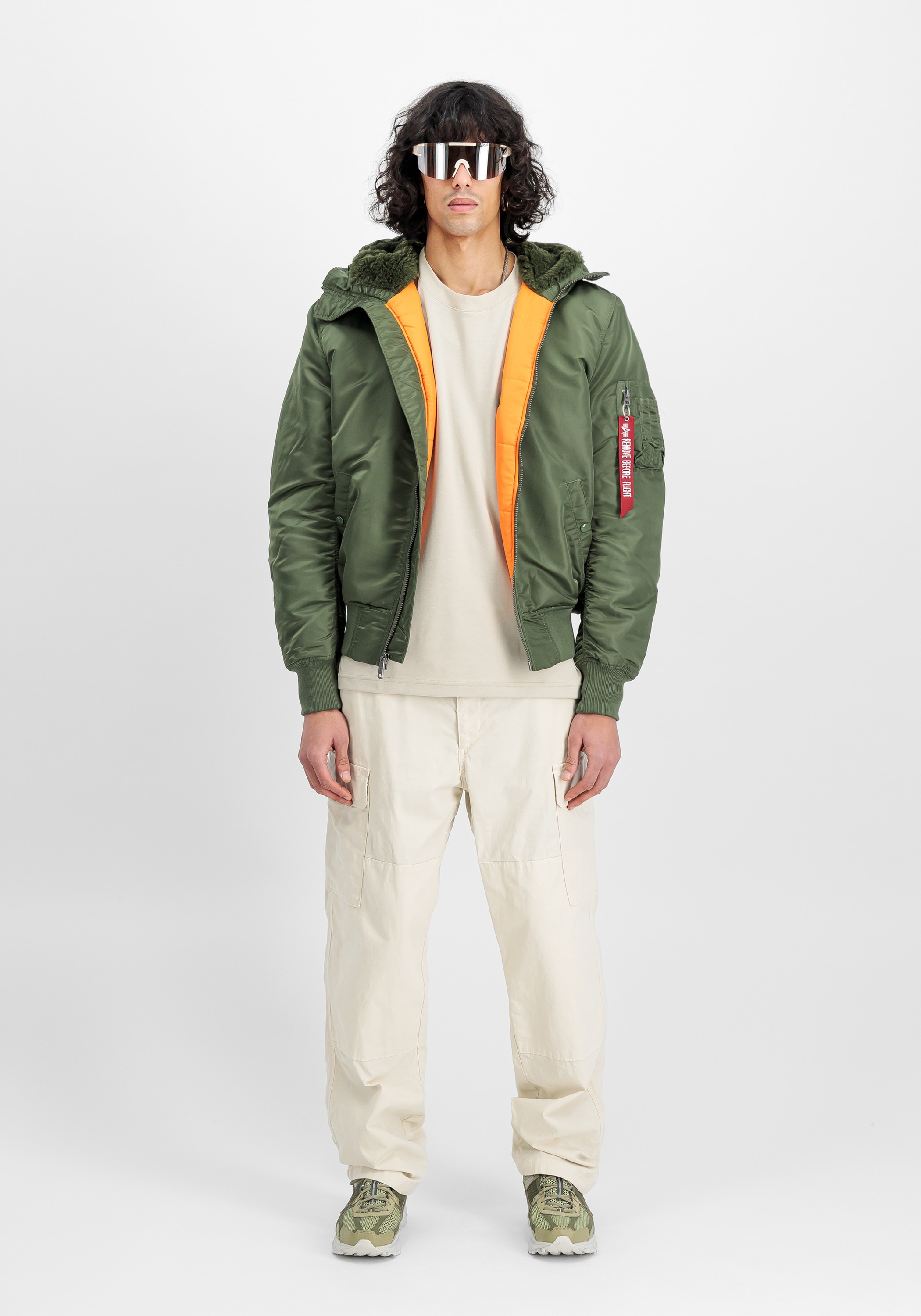 Alpha Industries Bomberjacke »Alpha Industries Men - Bomber Jackets MA-1 Hooded«