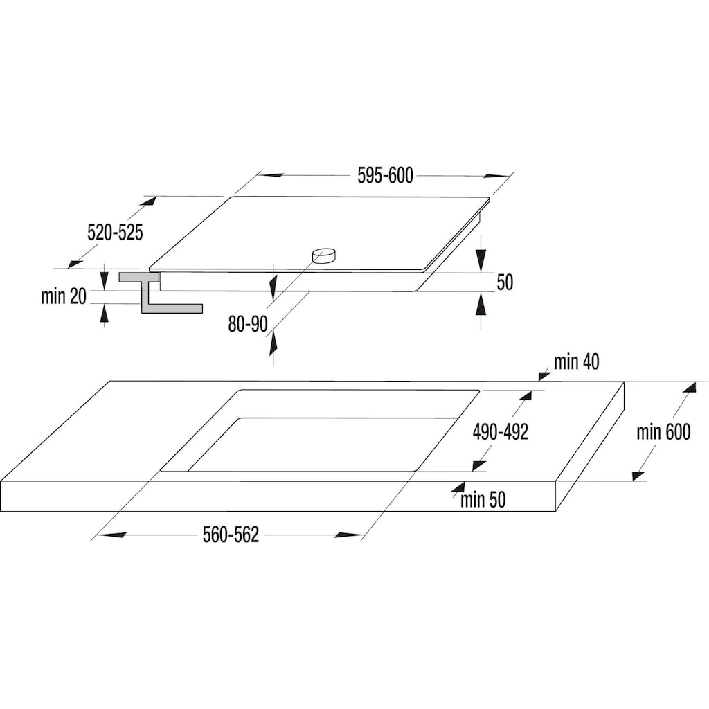 GORENJE Elektro-Kochfeld »EC642CLB«, EC642CLB