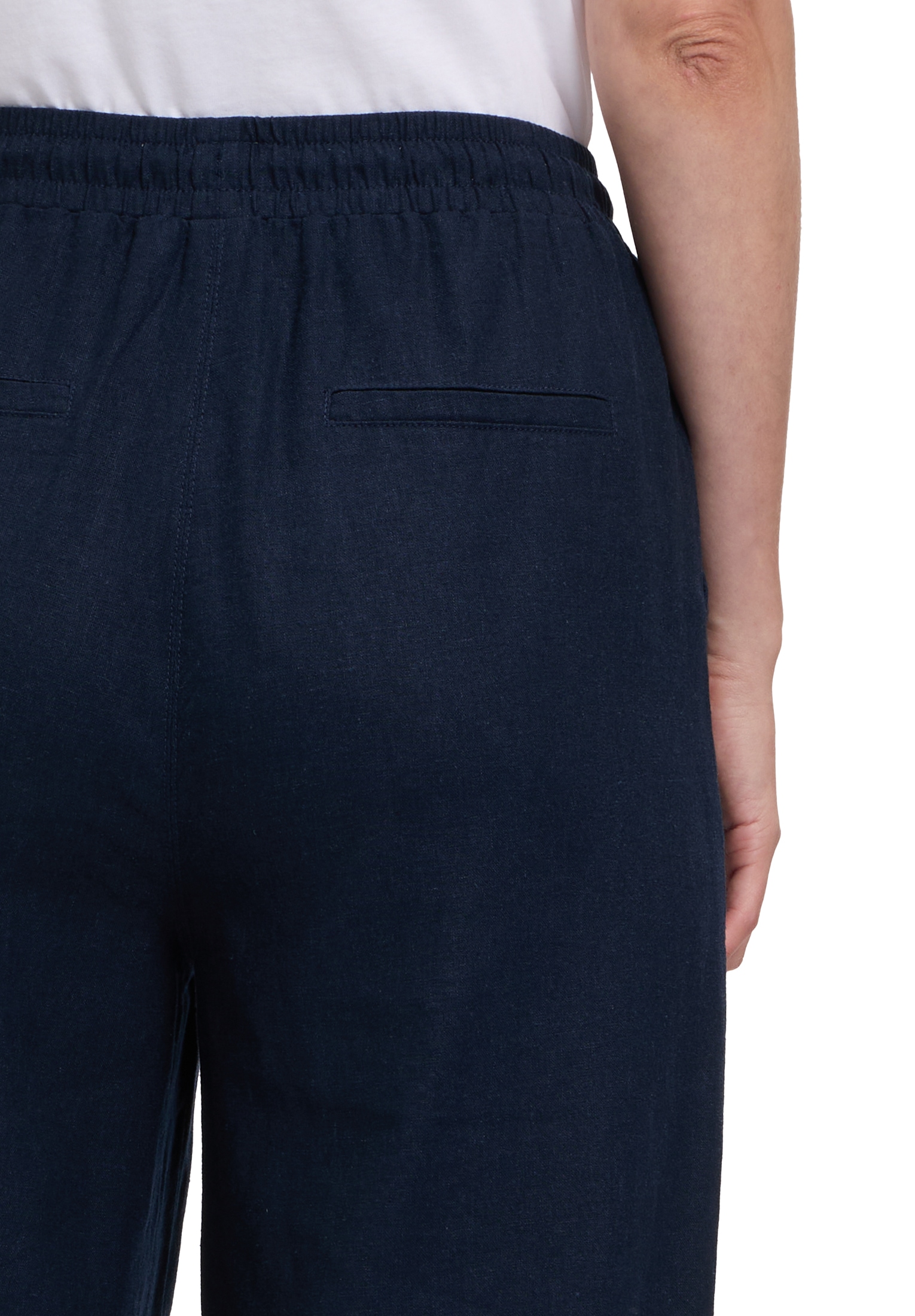 Betty&Co Leinenhose »Leinenhose mit elastischem Bund«