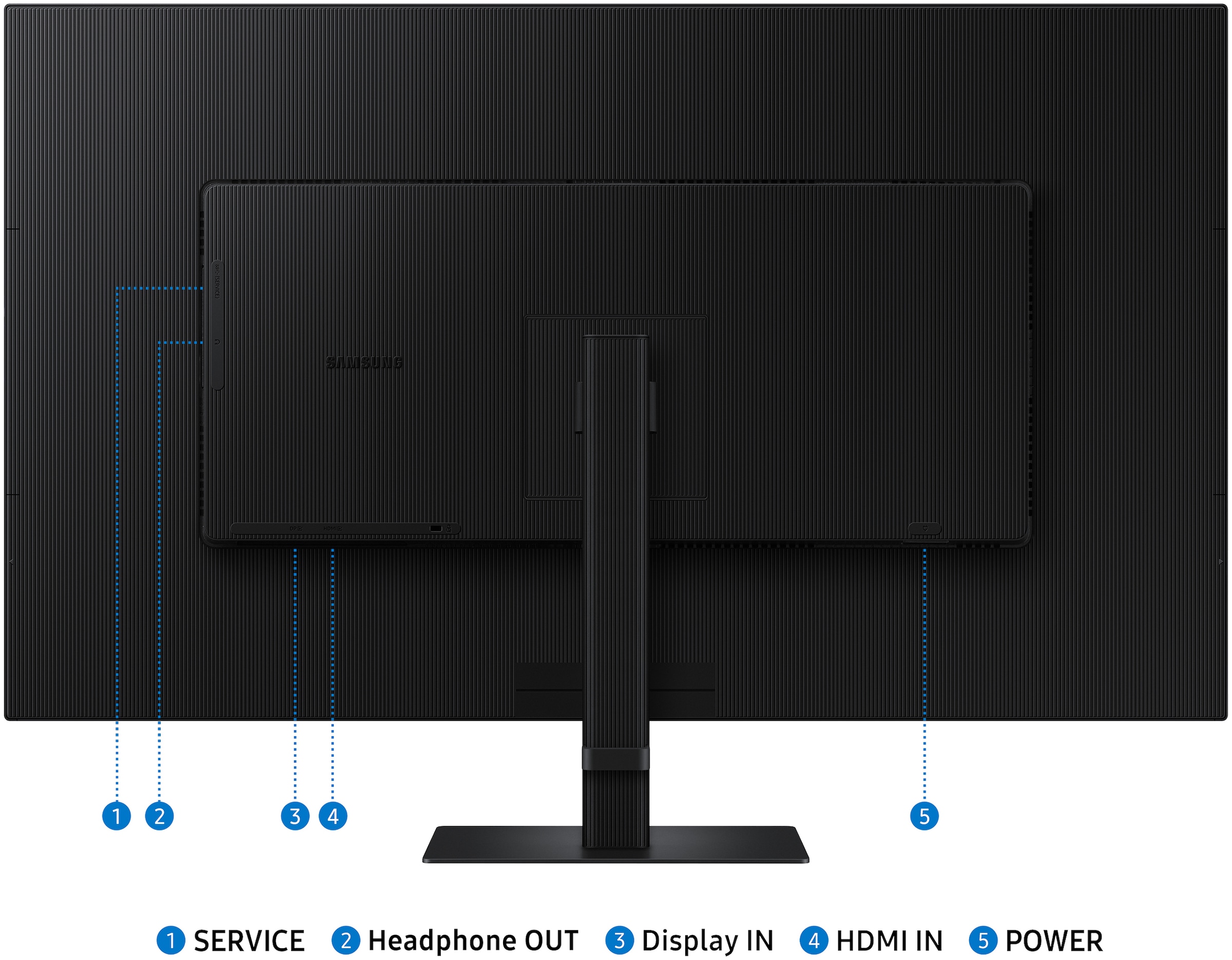 Samsung LED-Monitor »S37D702EAU« 92 cm/37 ″  3840 x 2160 px 5 Reaktionszeit 60 Hz