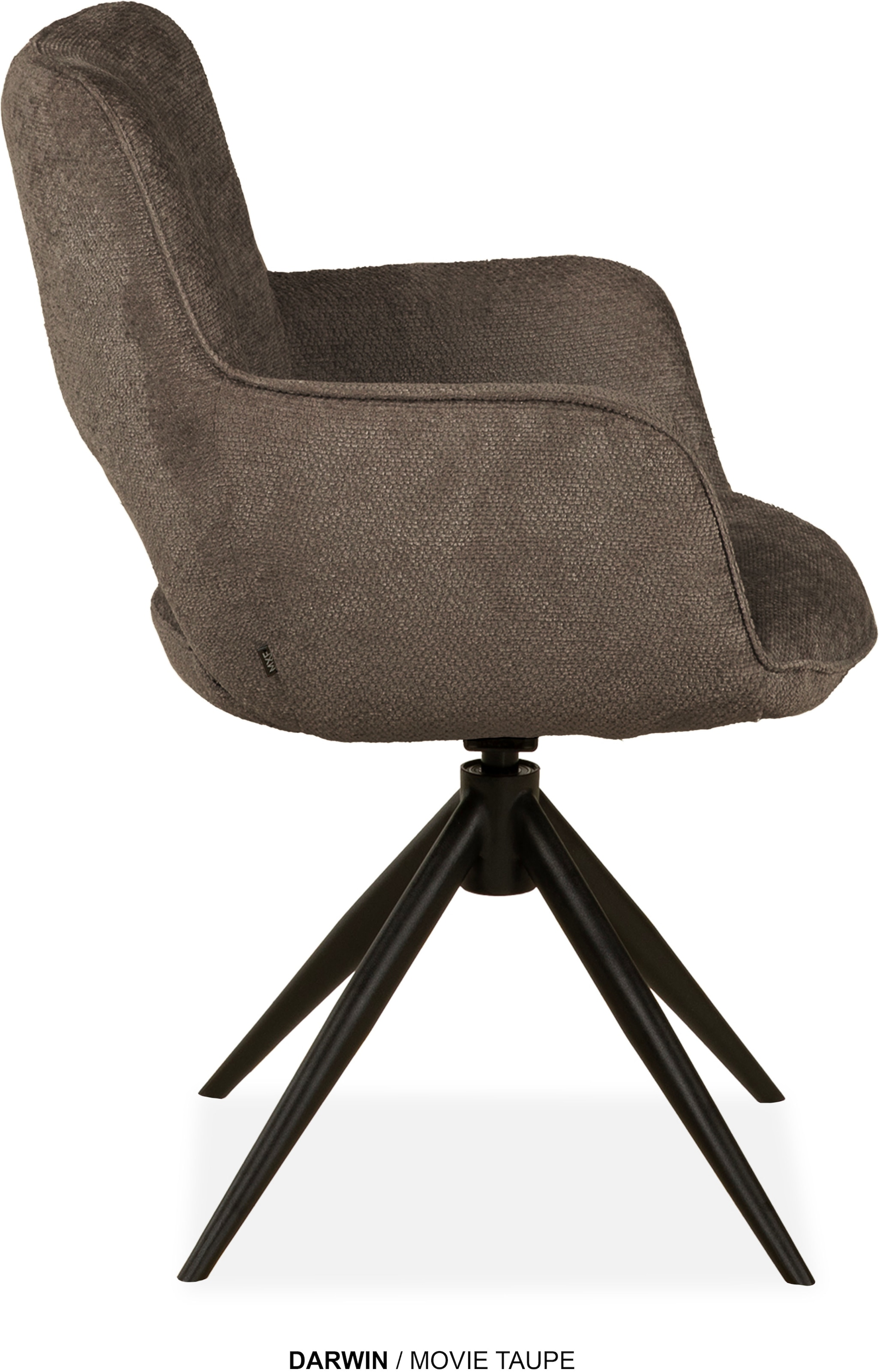 OMG Design Esszimmerstuhl »Darwin« (Set) 2 Stk.Drehstuhl mit auto-return, Armlehnenstuhl