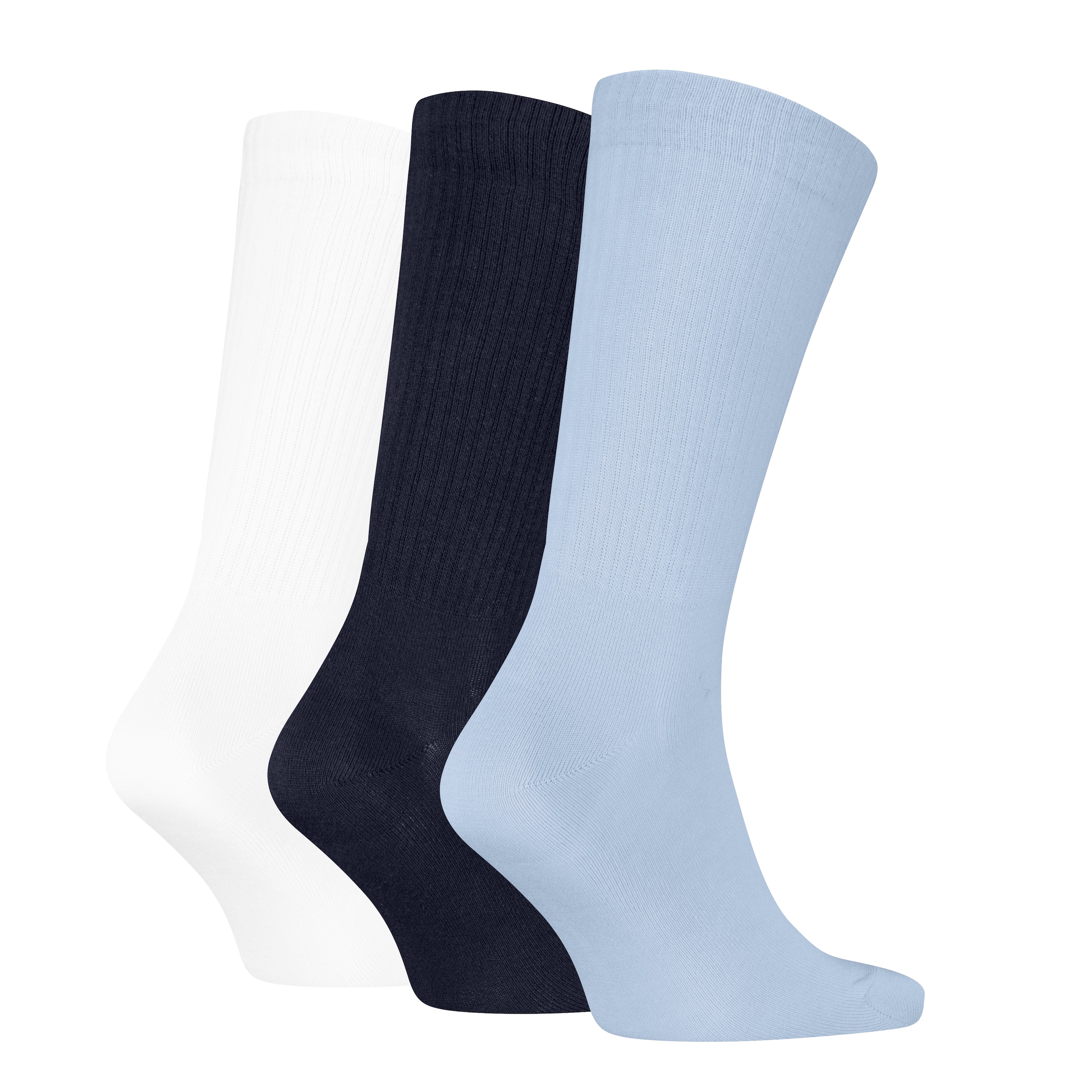 PUMA Socken »PUMA UNISEX RIB LOGO CREW SOCK 3P«, (3 Paar, 3er Pack)