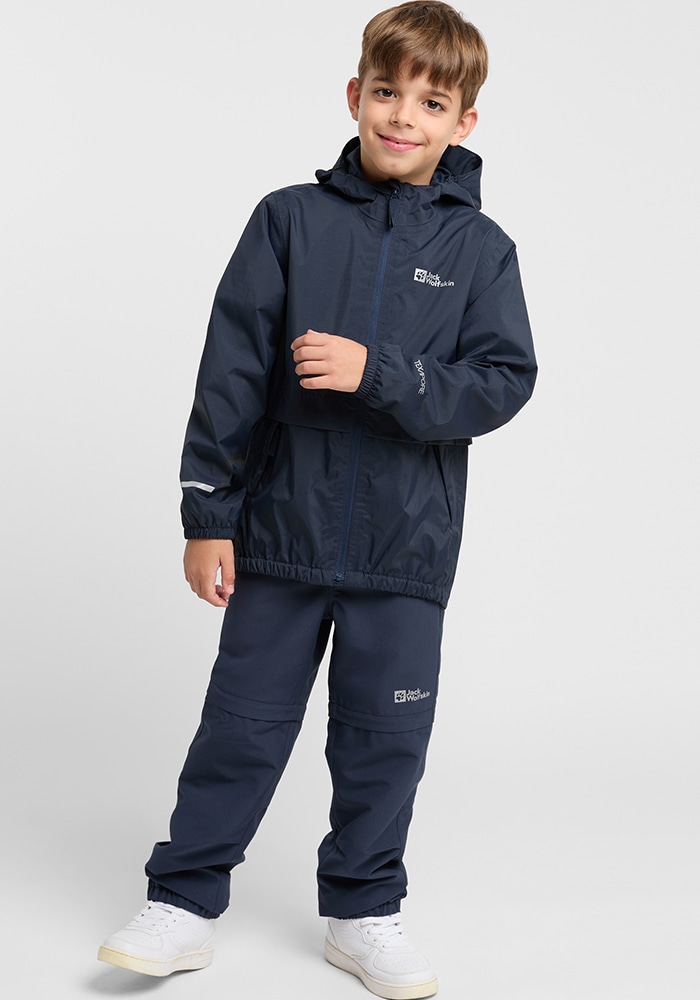 Jack Wolfskin Regenjacke »RAINY DAYS 2L JKT K«, mit Kapuze