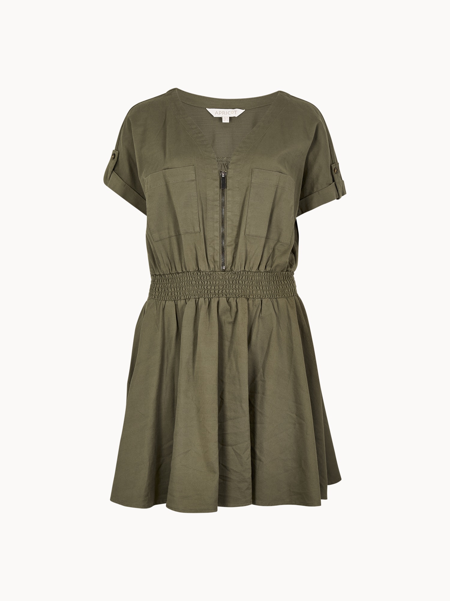 Apricot Minikleid »Minikleid« mit Reißverschlussdetail