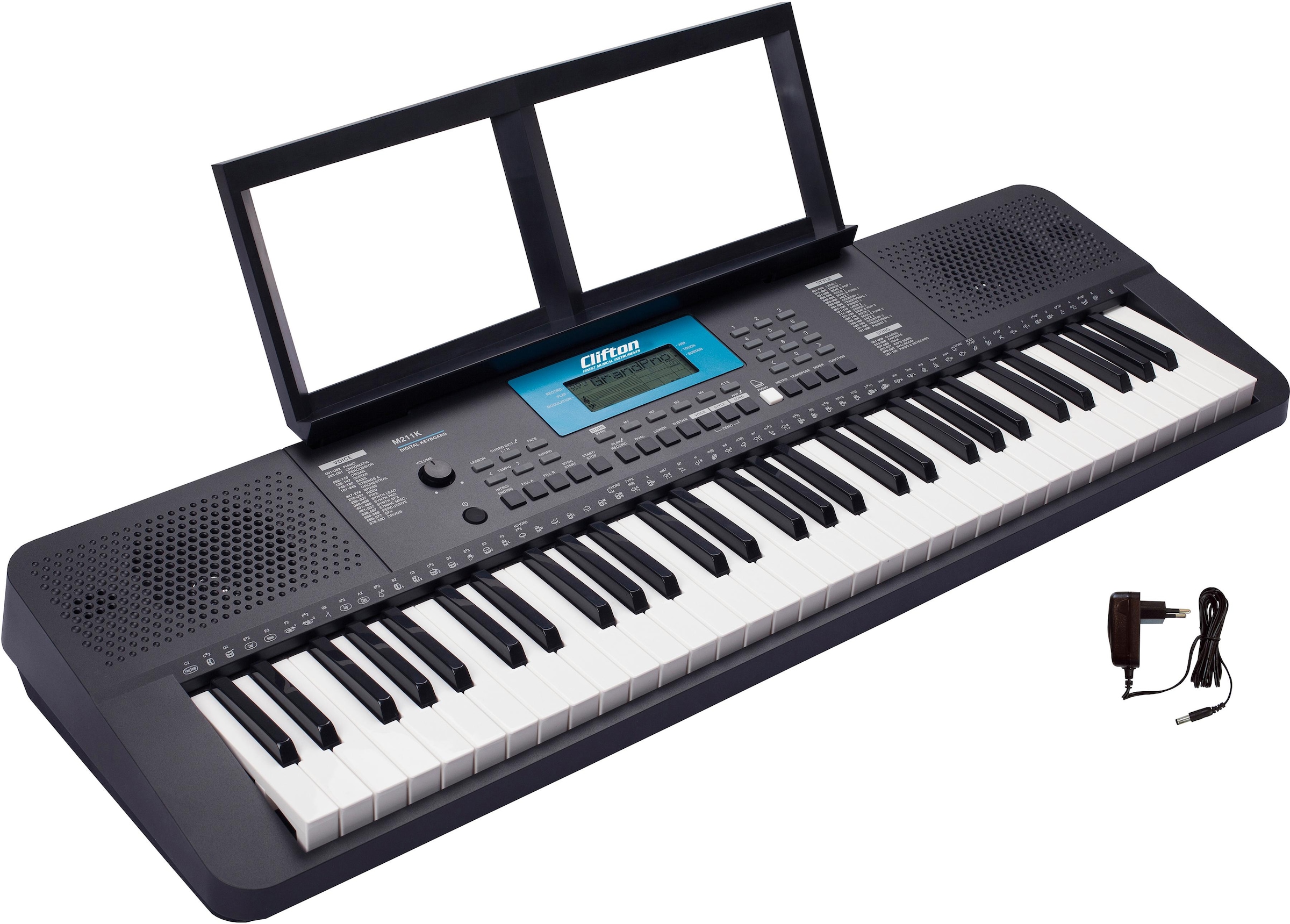 Höchste Vorzugsbehandlung! Clifton Home-Keyboard »M211«, mit 200 OTTO verschiedenen kaufen Schlagzeug Grooves online 