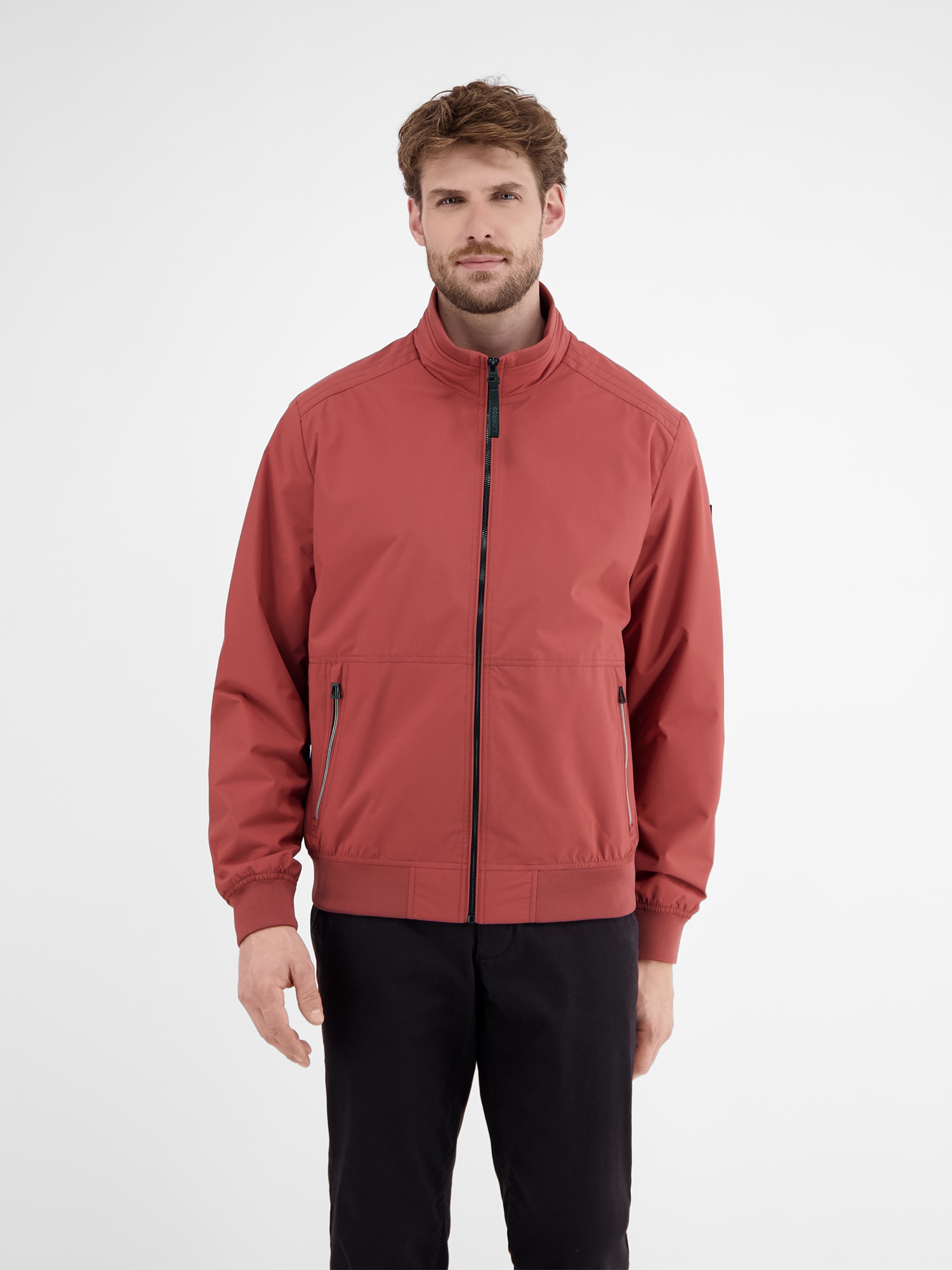 LERROS Blouson »LERROS Wind- und wasserabweisender Herren Blouson«, ohne Kapuze, Wasser- und windabweisend, atmungsaktiv