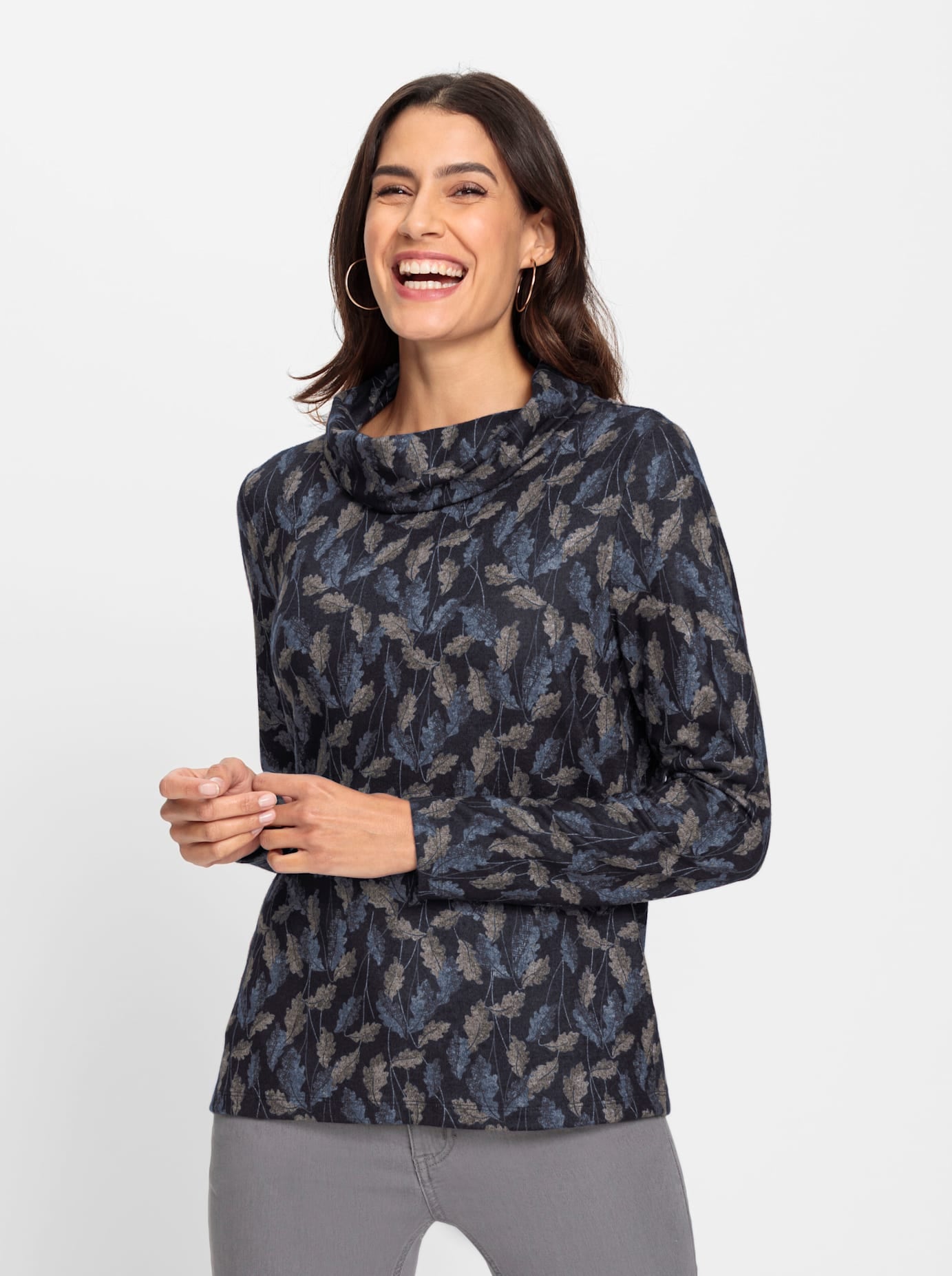 Inspirationen Langarmshirt »Shirt«, (1 tlg.)