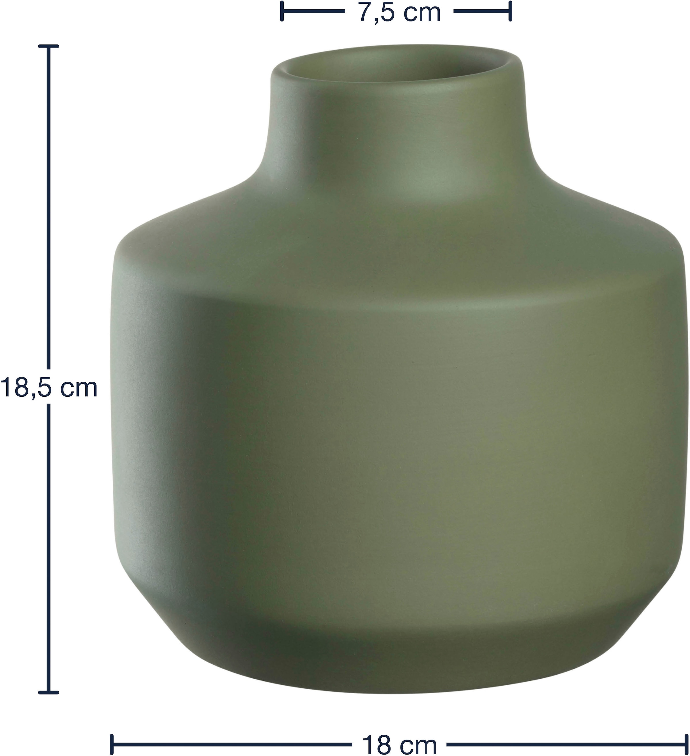 LEONARDO Dekovase »Keramikvase MILANO«