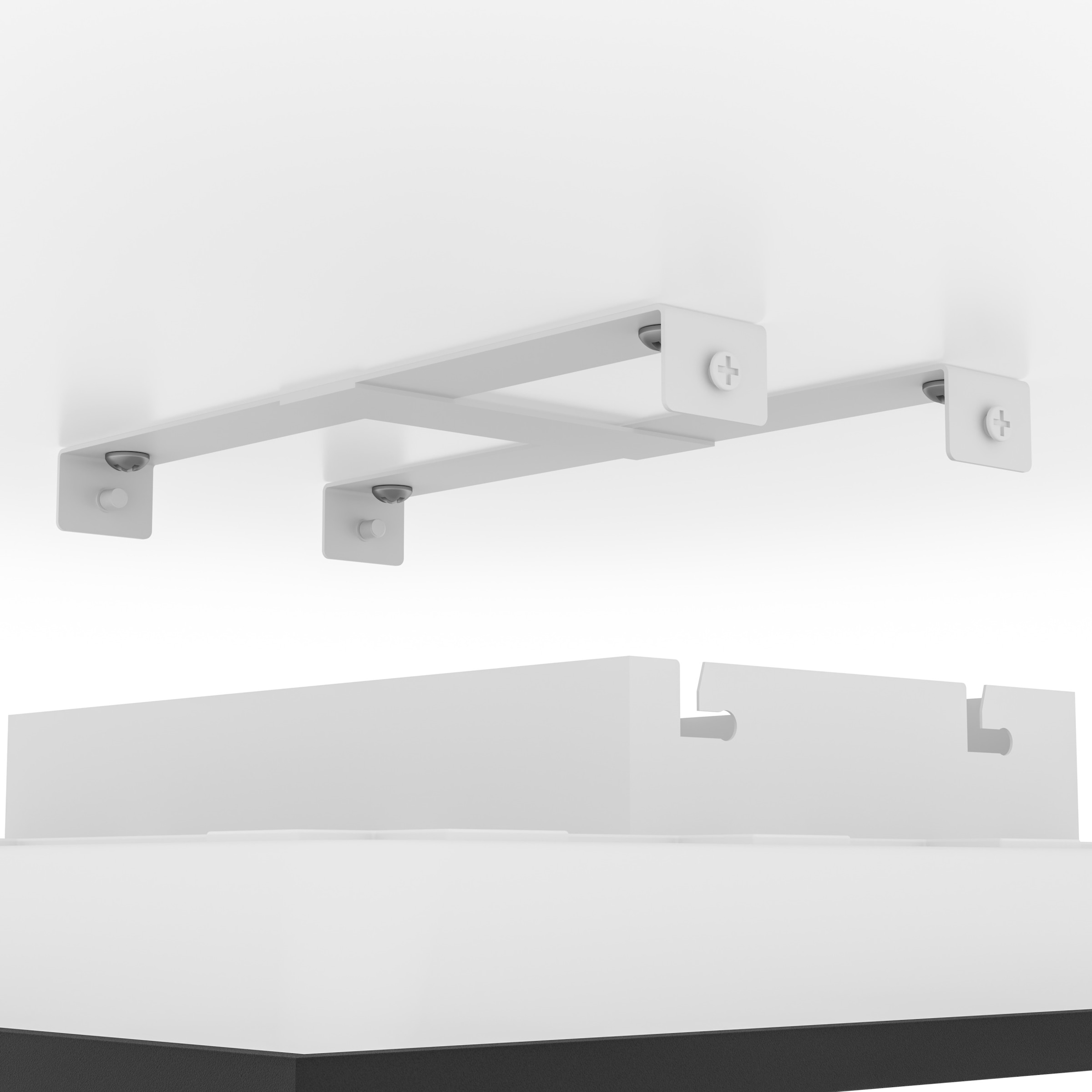 EGLO LED Deckenleuchte »MORADILLO-Z Deckenlampe - Stahl - LED - 19W - IP20« LED-Modul 1 Stk. Kaltweiß | Neutralweiß | RGB | Warmweiß Wohzimmerlampe, Esszimmerlampe, Schlafzimmer, L39,3 x B39,3 x H6,1 cm