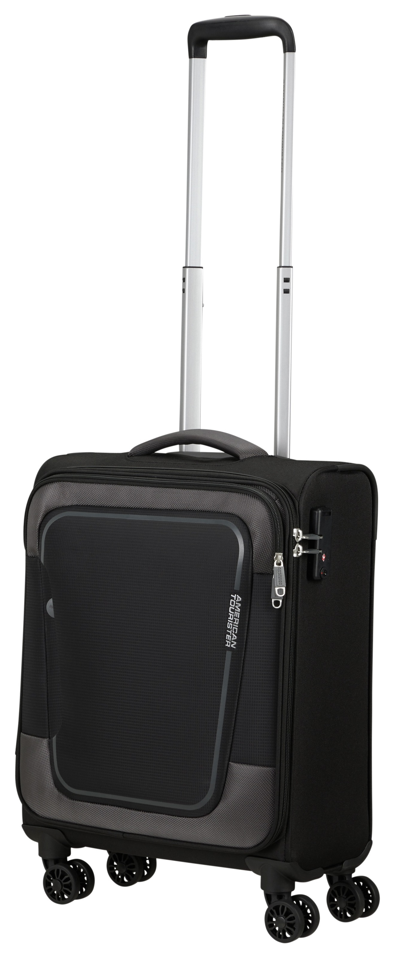 American Tourister® Weichgepäck-Trolley »PULSONIC, in verschiedenen Farben und Größen«, 4 Rollen, Reisekoffer Weichschalenkoffer TSA-Schloss