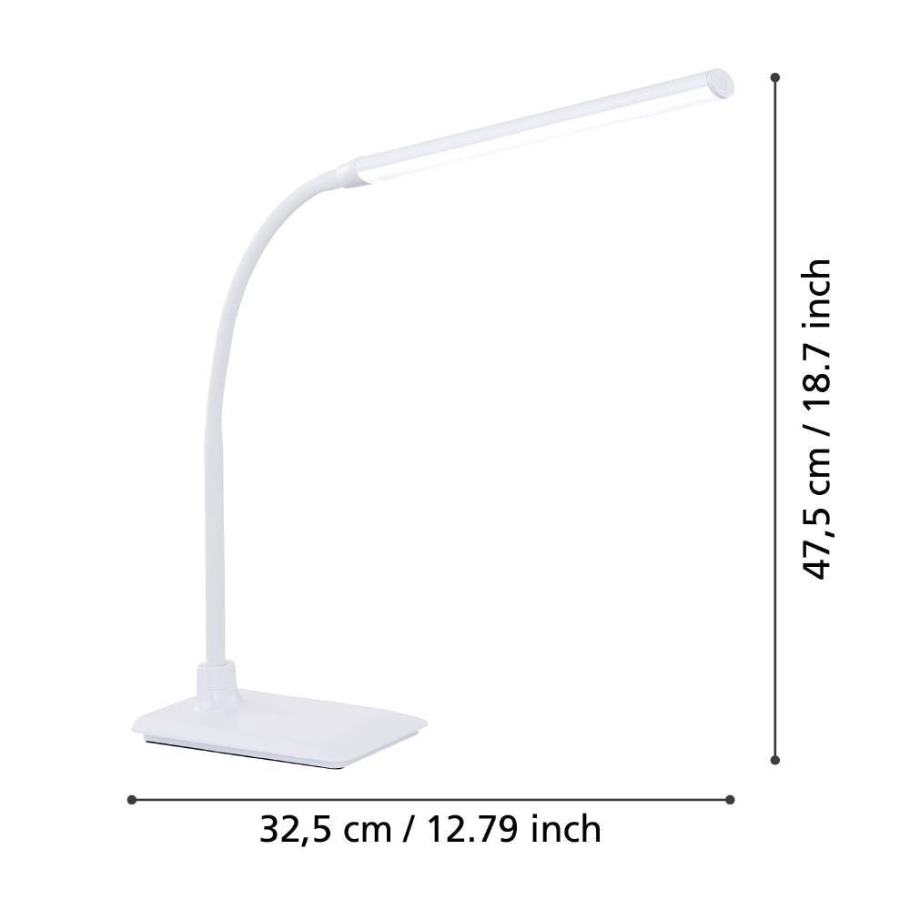 EGLO LED Schreibtischleuchte »LAROA«, Leuchtmittel LED-Board | LED fest integriert