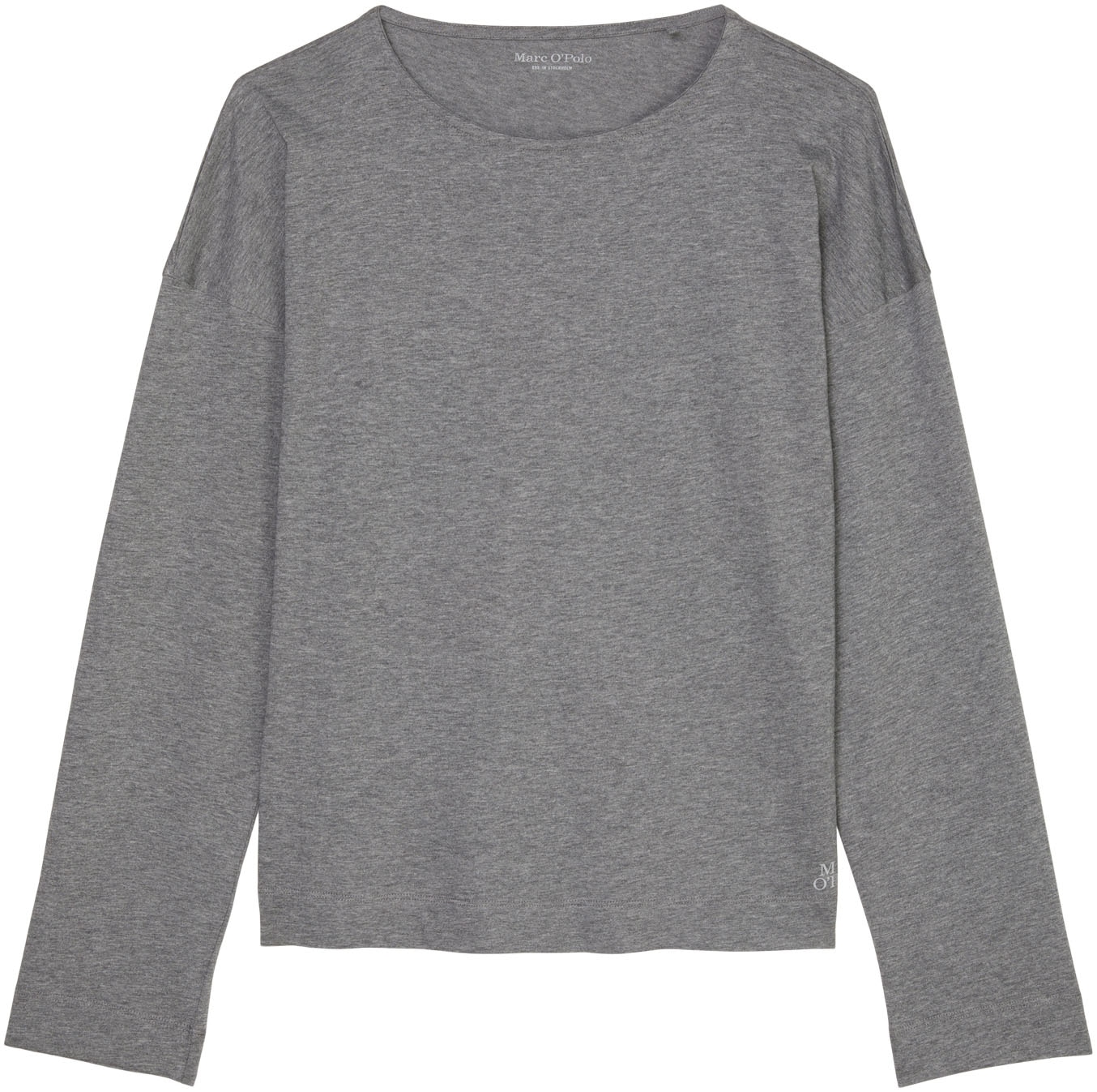 Marc O'Polo Pyjamaoberteil »Mix & Match Cotton-Woven«, mit Rundhalsausschnitt und geradem Saum mit seitlichen Schlitzen