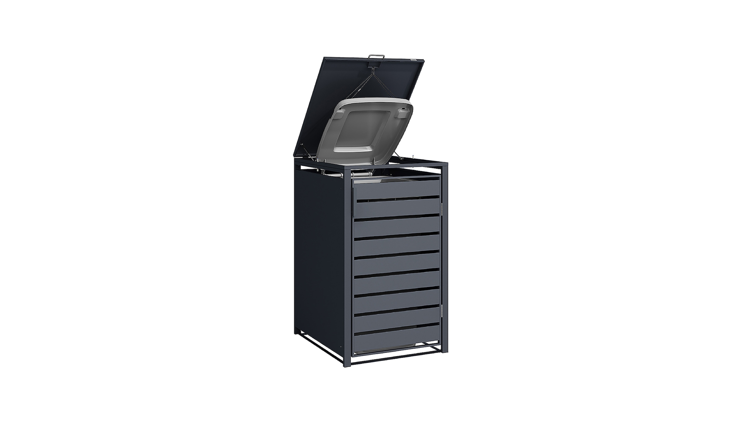 weka Mülltonnenbox »Gary« Metall pulverbeschichtet, BxTxH: 68x80x116 cm