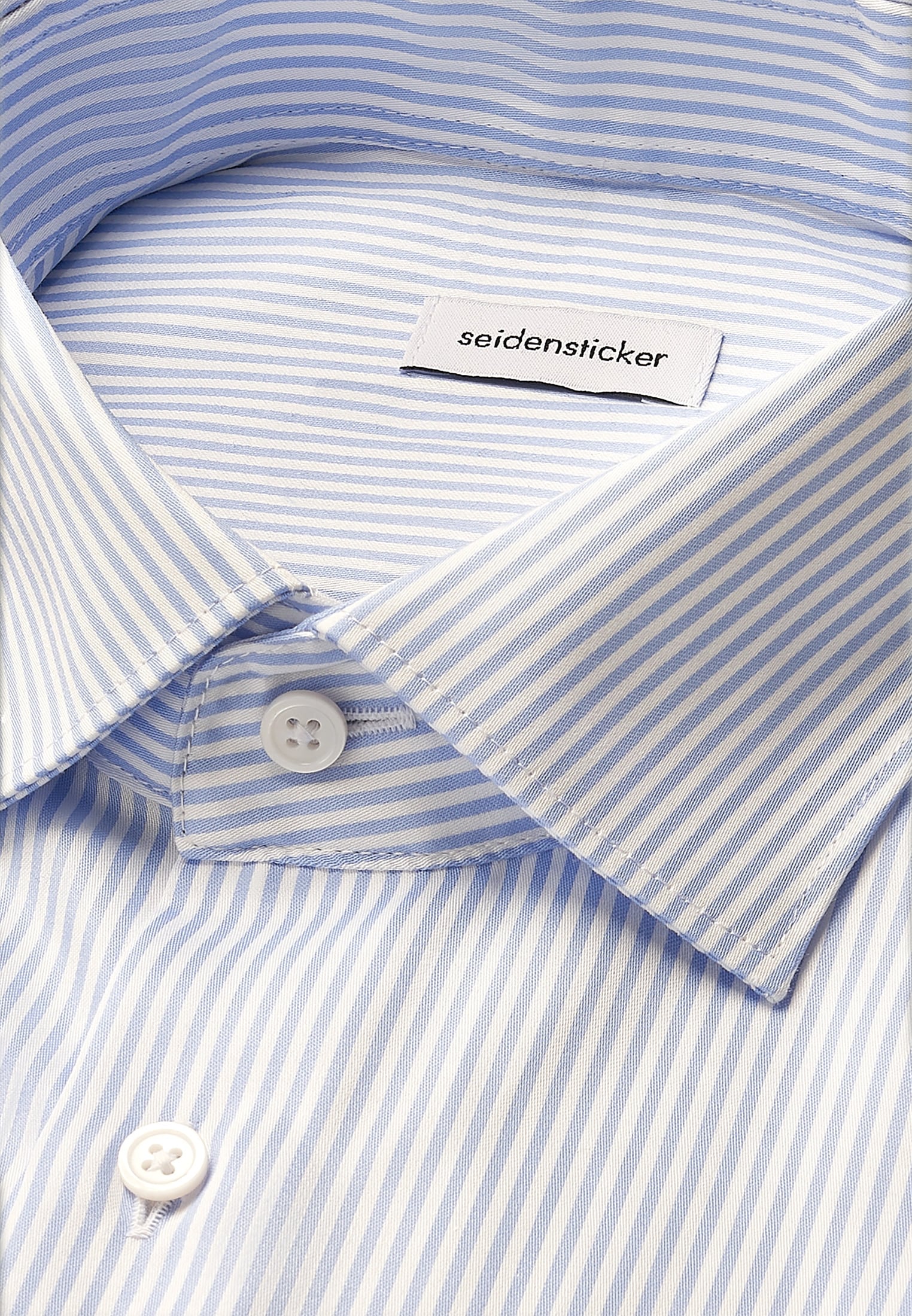 seidensticker Businesshemd »Schwarze Rose«, X-Slim 1/1 Kentkragen Gestreift
