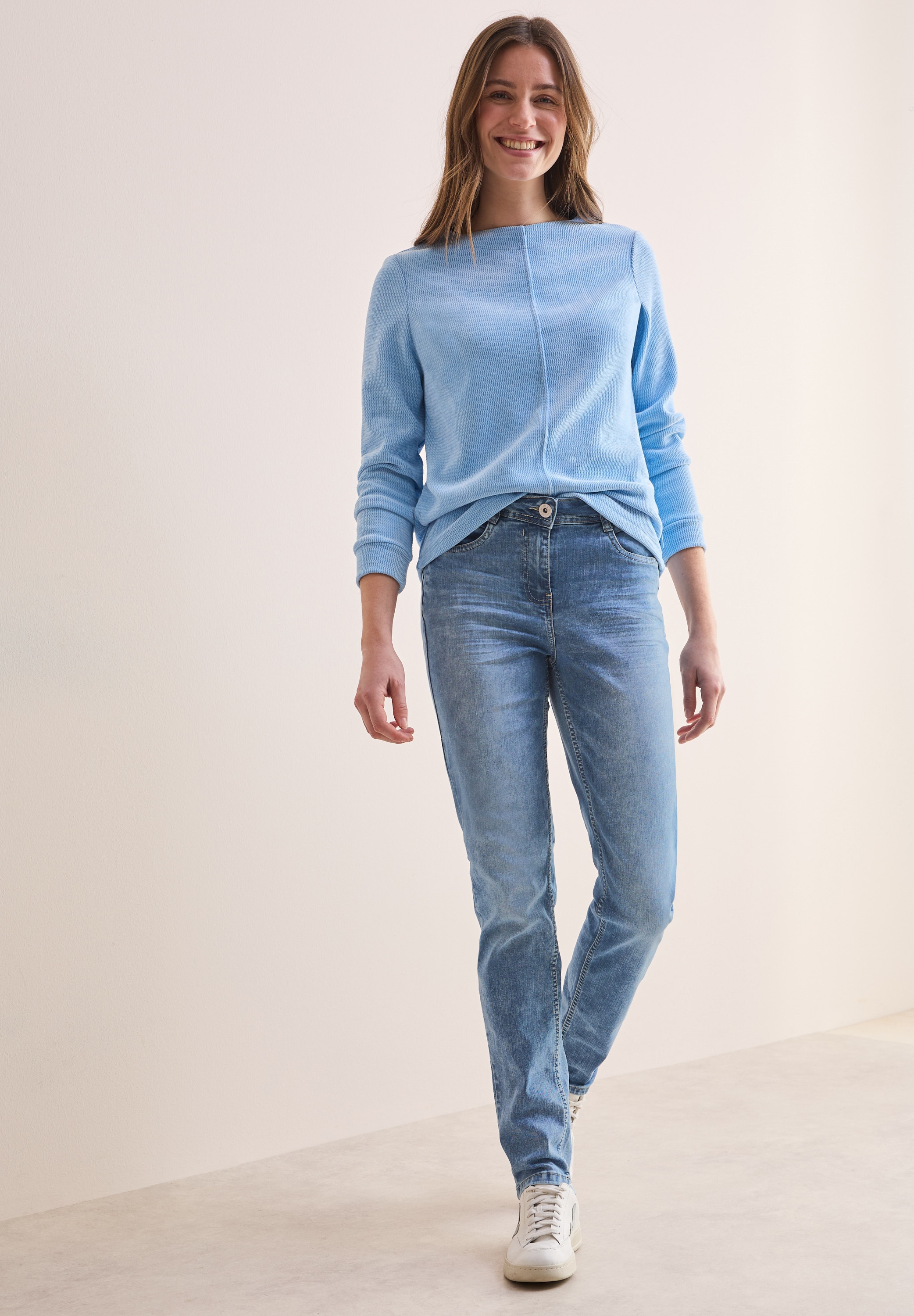 Cecil Slim-fit-Jeans »Style Toronto«, bequemer fit