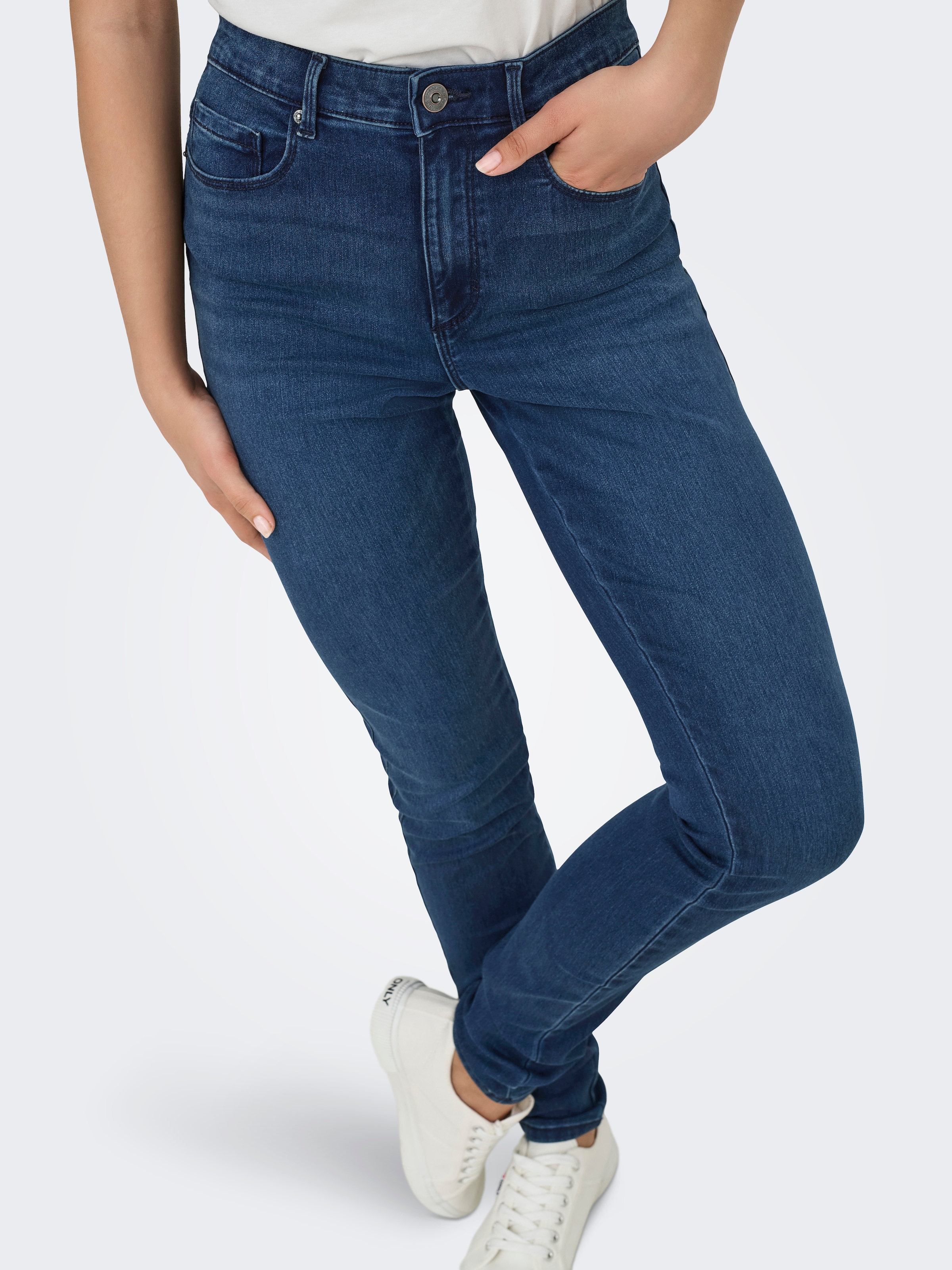 ONLY Skinny-fit-Jeans »ONLRAY HIGH WAIST SKINNY DNM BOX«