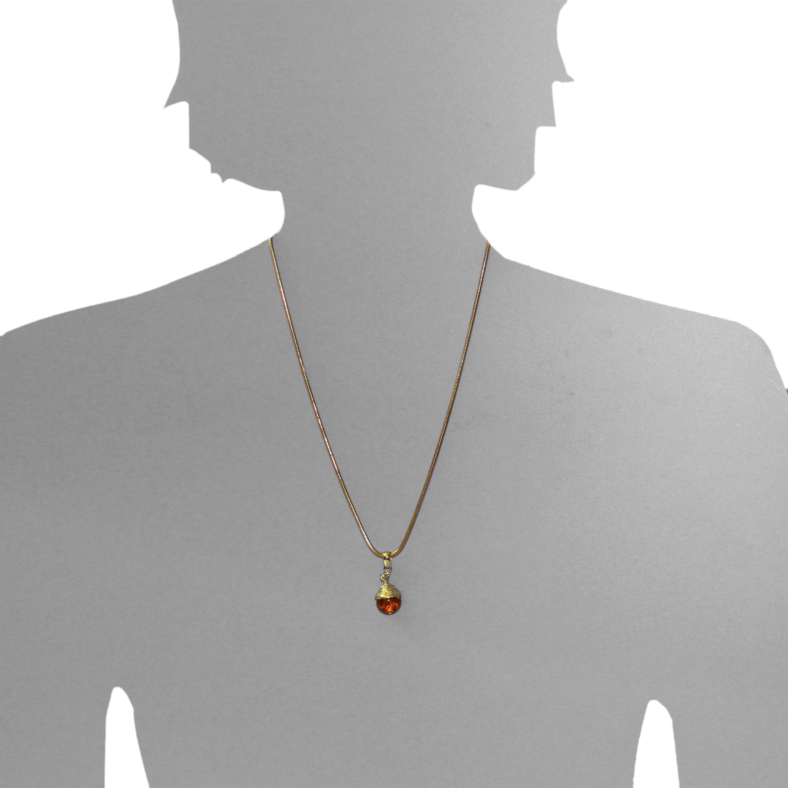 OSTSEE-SCHMUCK Kettenanhänger »- Mia - Gold 585/000 - Bernstein/Brillant«