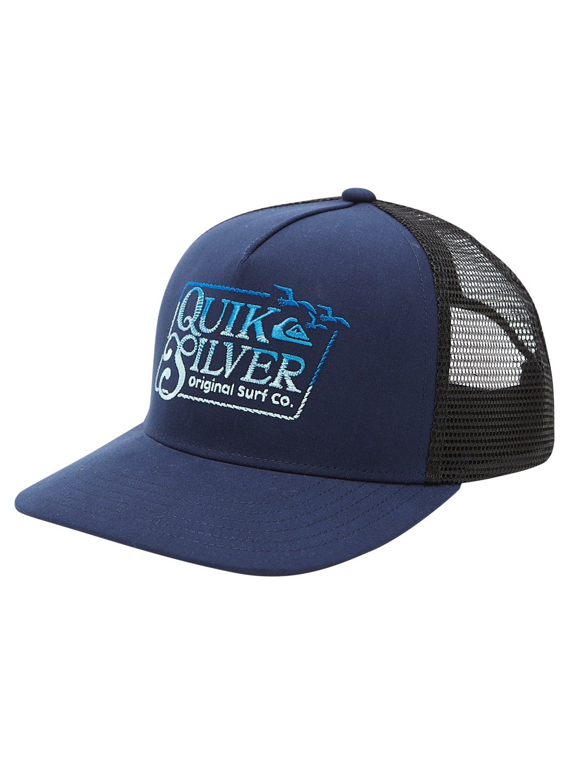 Quiksilver Trucker Cap »Clean Mess« in blau, Größe Einheitsgröße