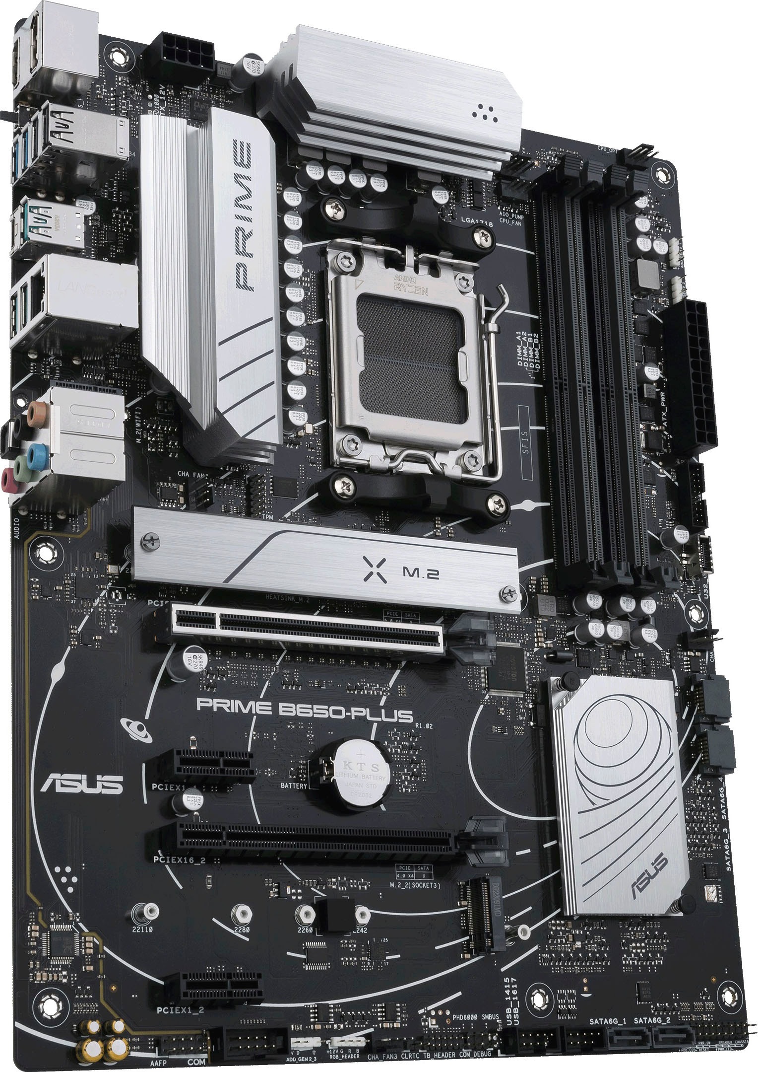 Asus Mainboard »PRIME B650-PLUS«, Ryzen 7000, ATX, DDR5 Speicher, PCIe 5.0 M.2