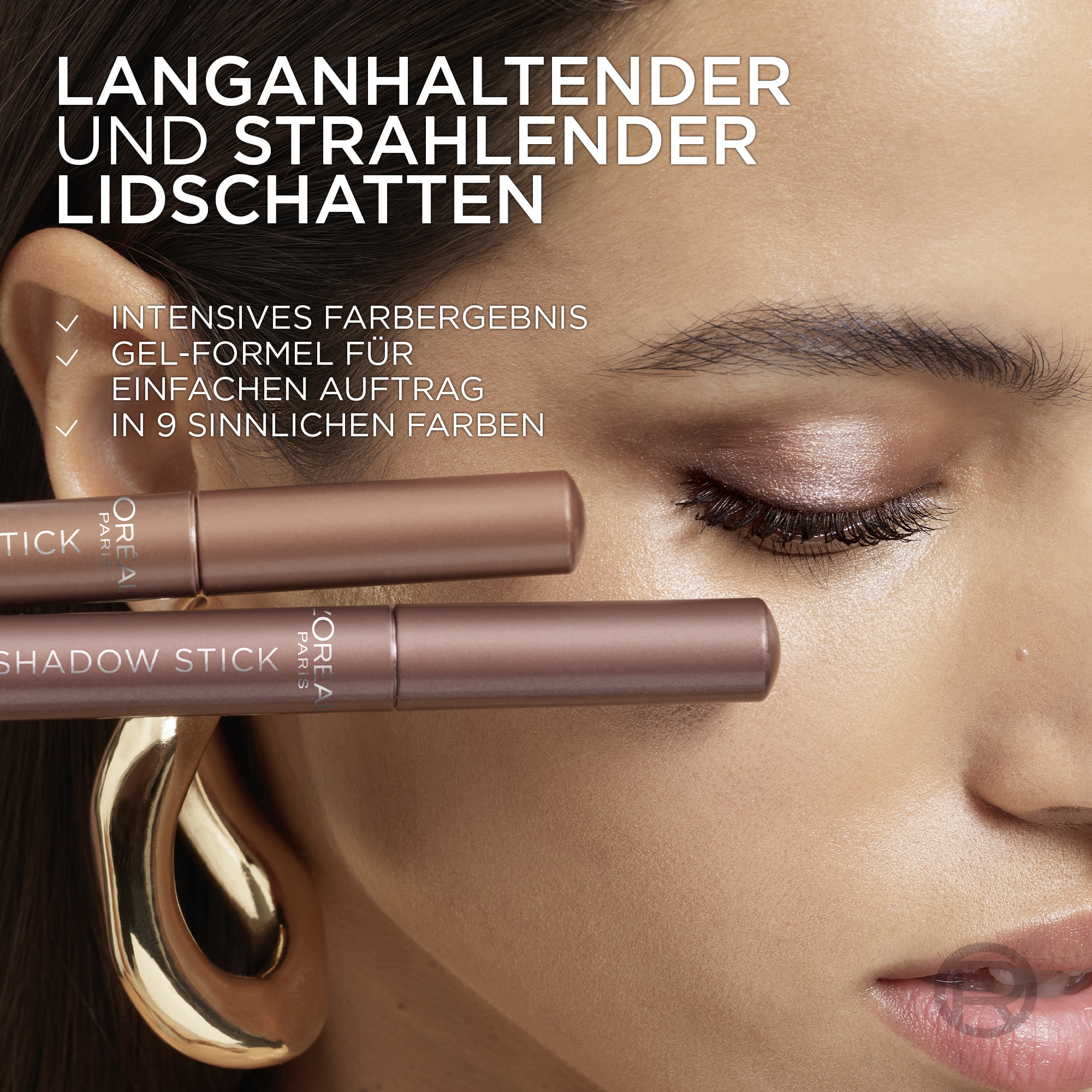 L'ORÉAL PARIS Lidschatten »L'Oréal Paris Le Shadow Stick« mit samtiger Oberflächenstruktur