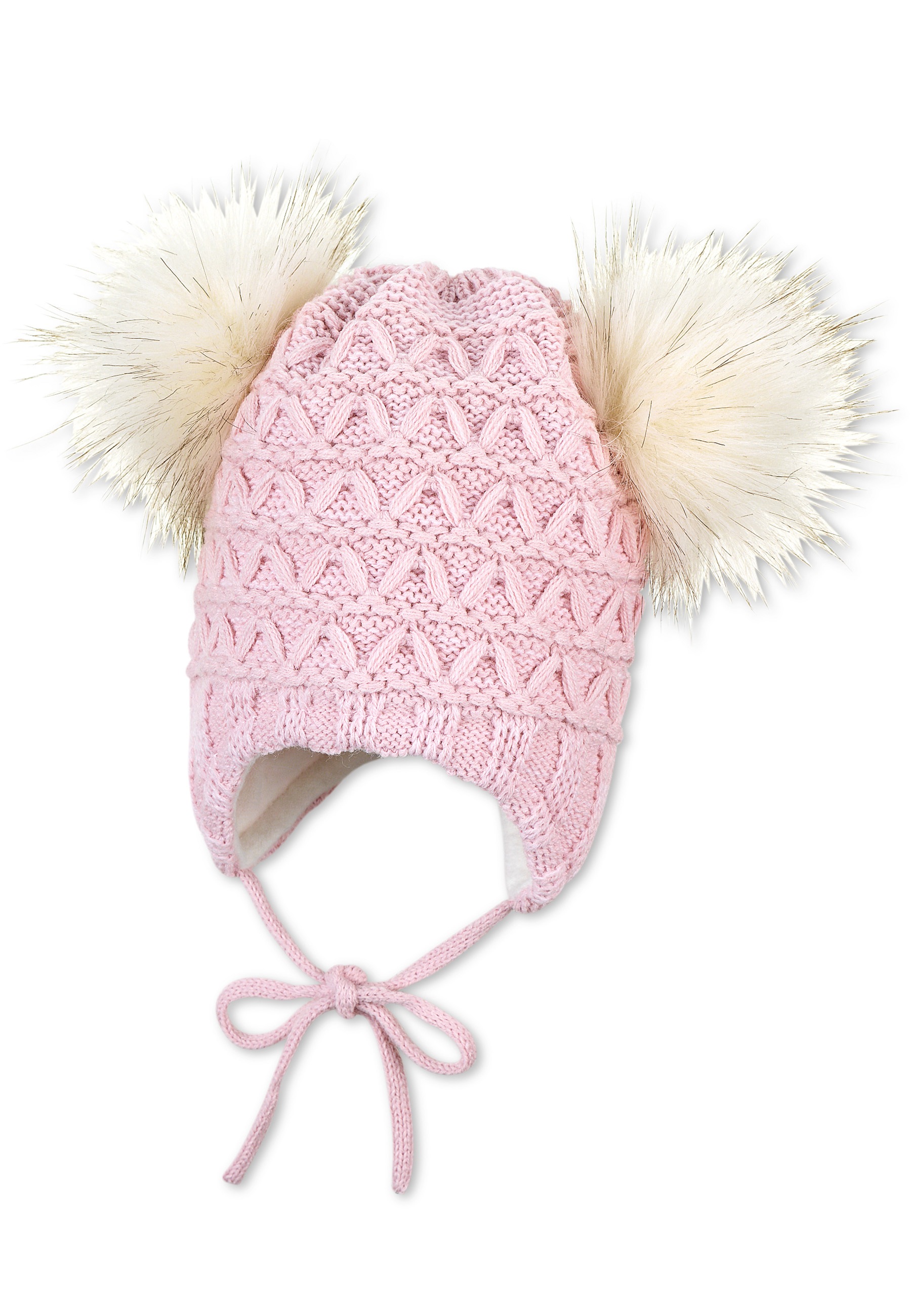 Sterntaler® Strickmütze »Strickmütze Pompons«
