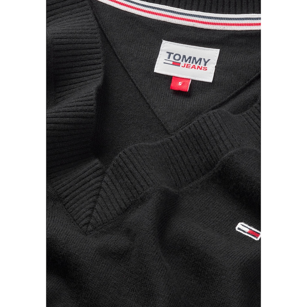 Tommy Jeans V-Ausschnitt-Pullover »TJW ESSENTIAL VNECK SWEATER«