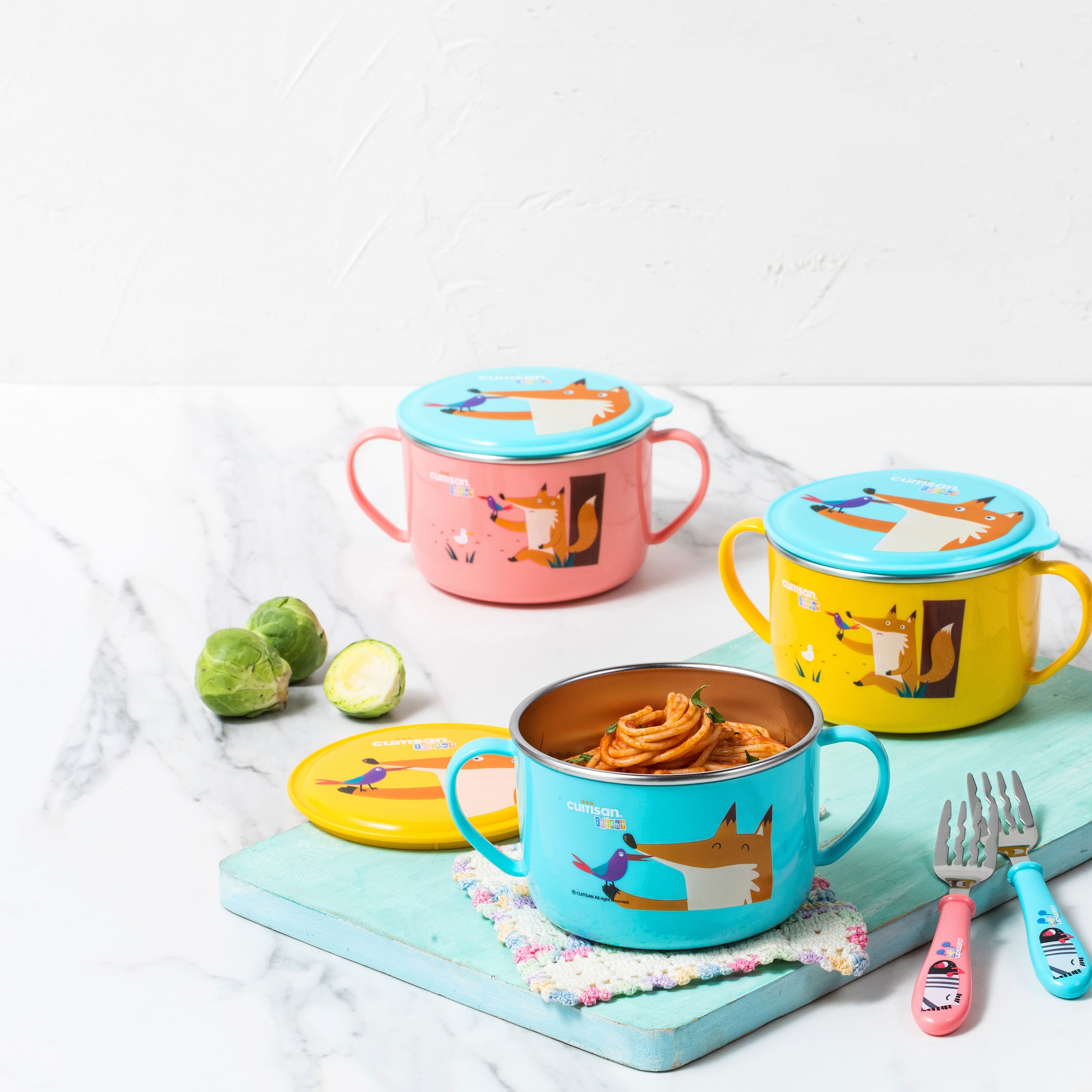 cuitisan Kinderschüssel »Infant«, aus Edelstahl, 650ml