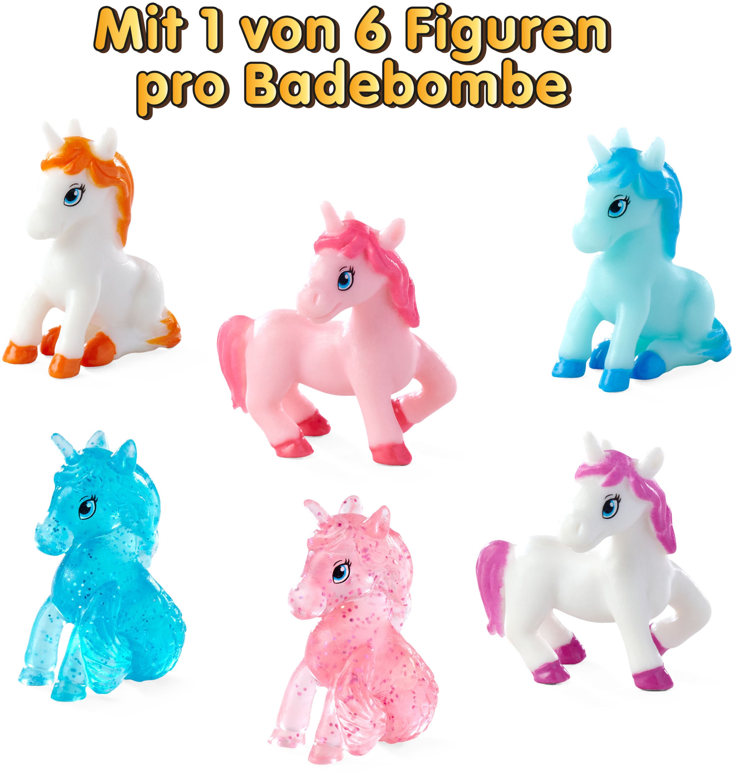 SIMBA Badespielzeug »Glibbi Unicorn Surprise« Badebomben