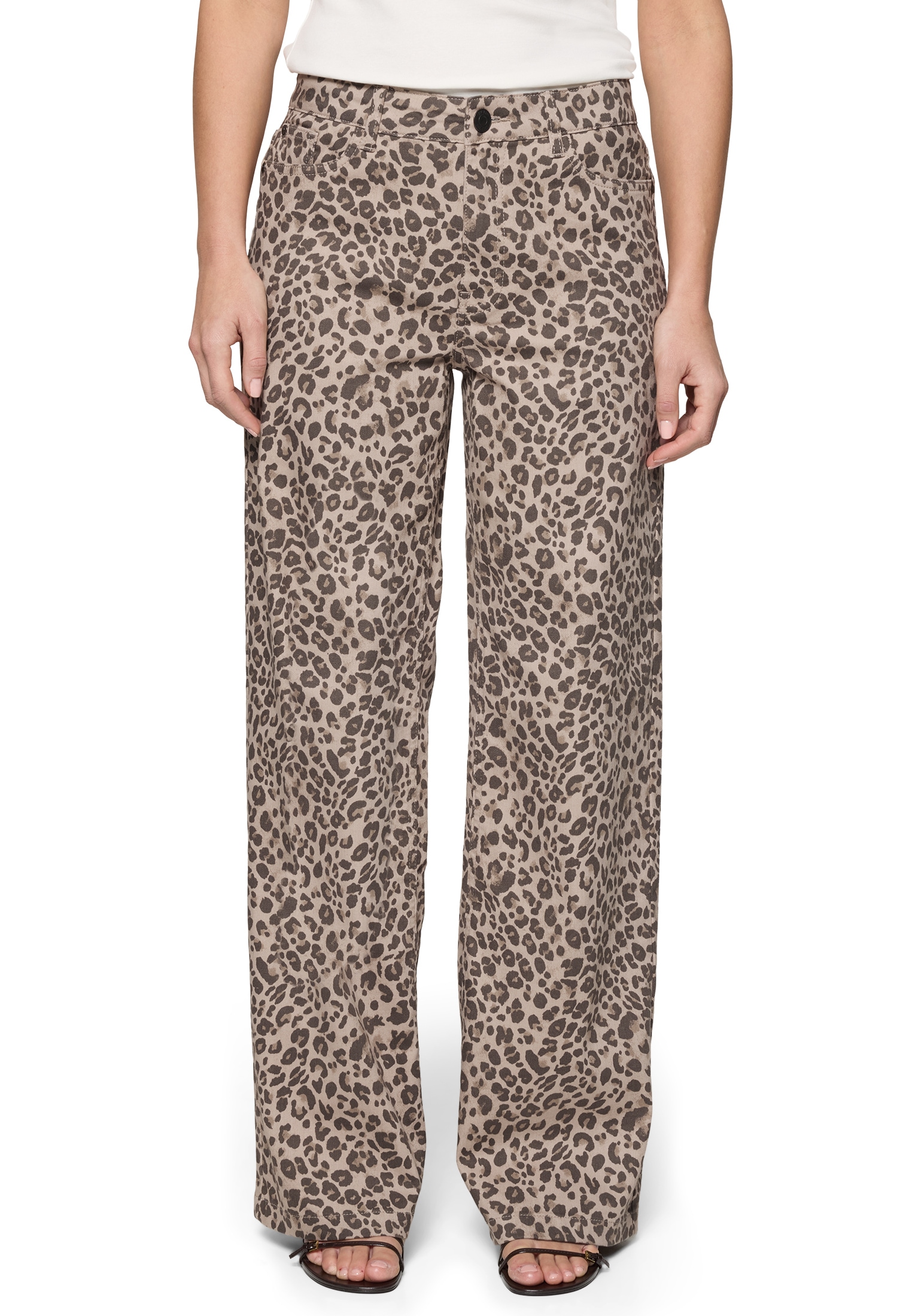 Zero Boyfriend-Hose »Leo-Hose mit weitem Bein«