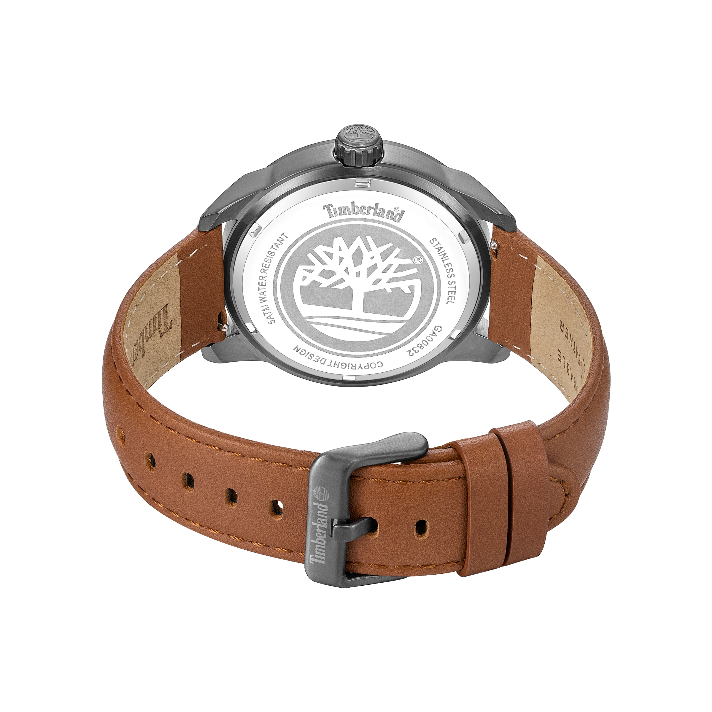 Timberland Quarzuhr »Lanigan« Armbanduhr, Herrenuhr, Lederarmband, analog