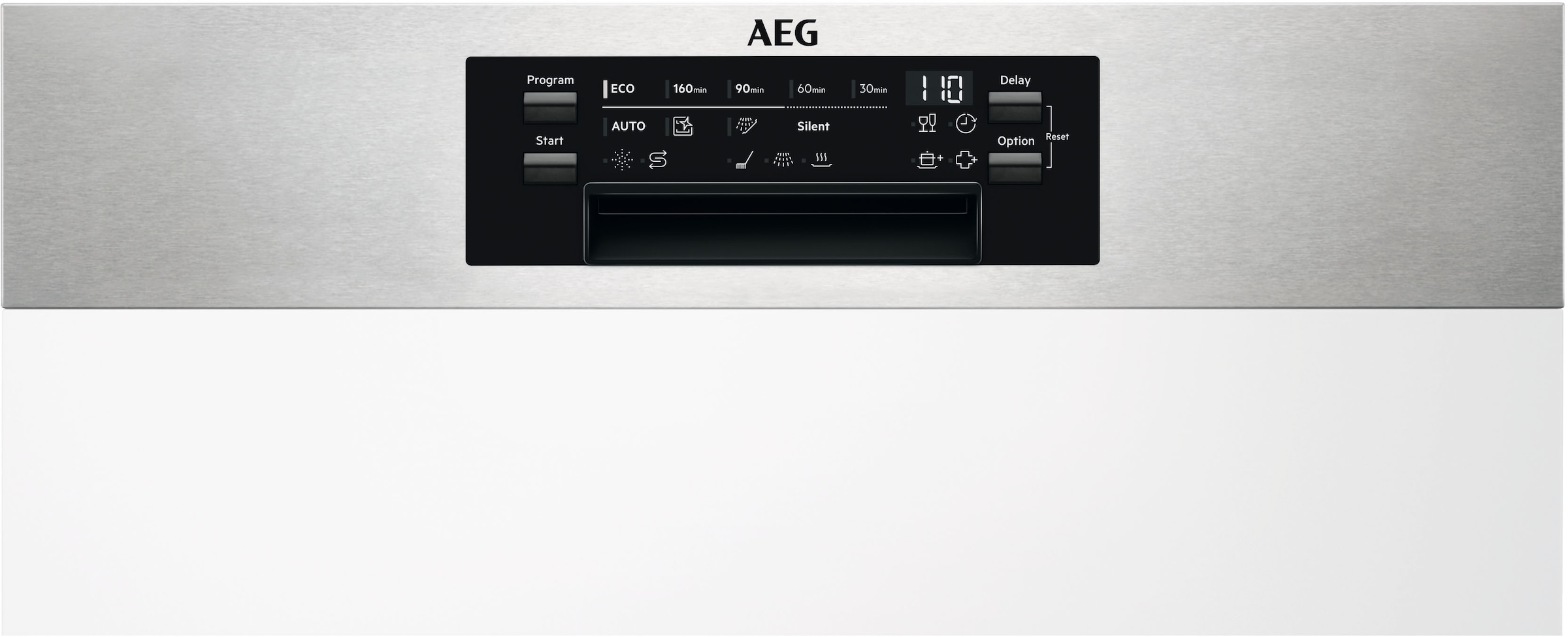 AEG teilintegrierbarer Geschirrspüler 9000 »FEE9680APM«, 14 Maßgedecke, KomfortLift
