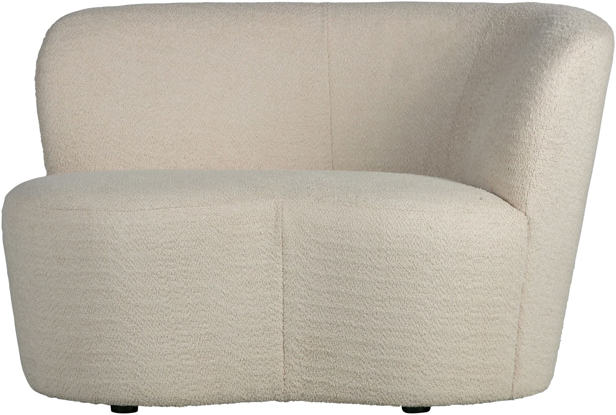 WOOOD Loungesofa »Stone«, frei im Raum stellbar, Höhe 73 cm x Breite 112 cm