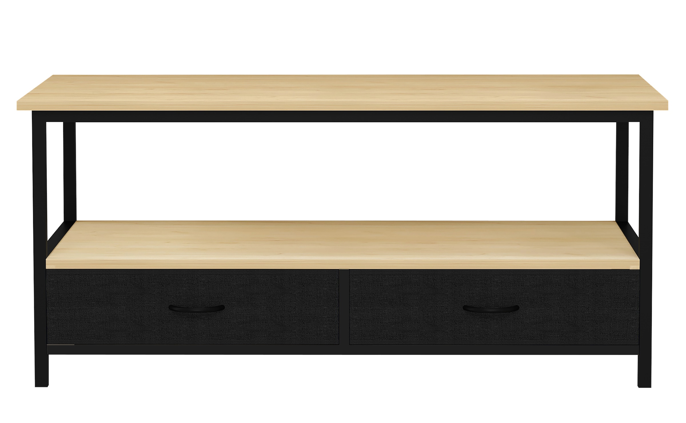 VCM Beistelltisch »Metall Holz Schublade Sofatisch Couchtisch Flonila«