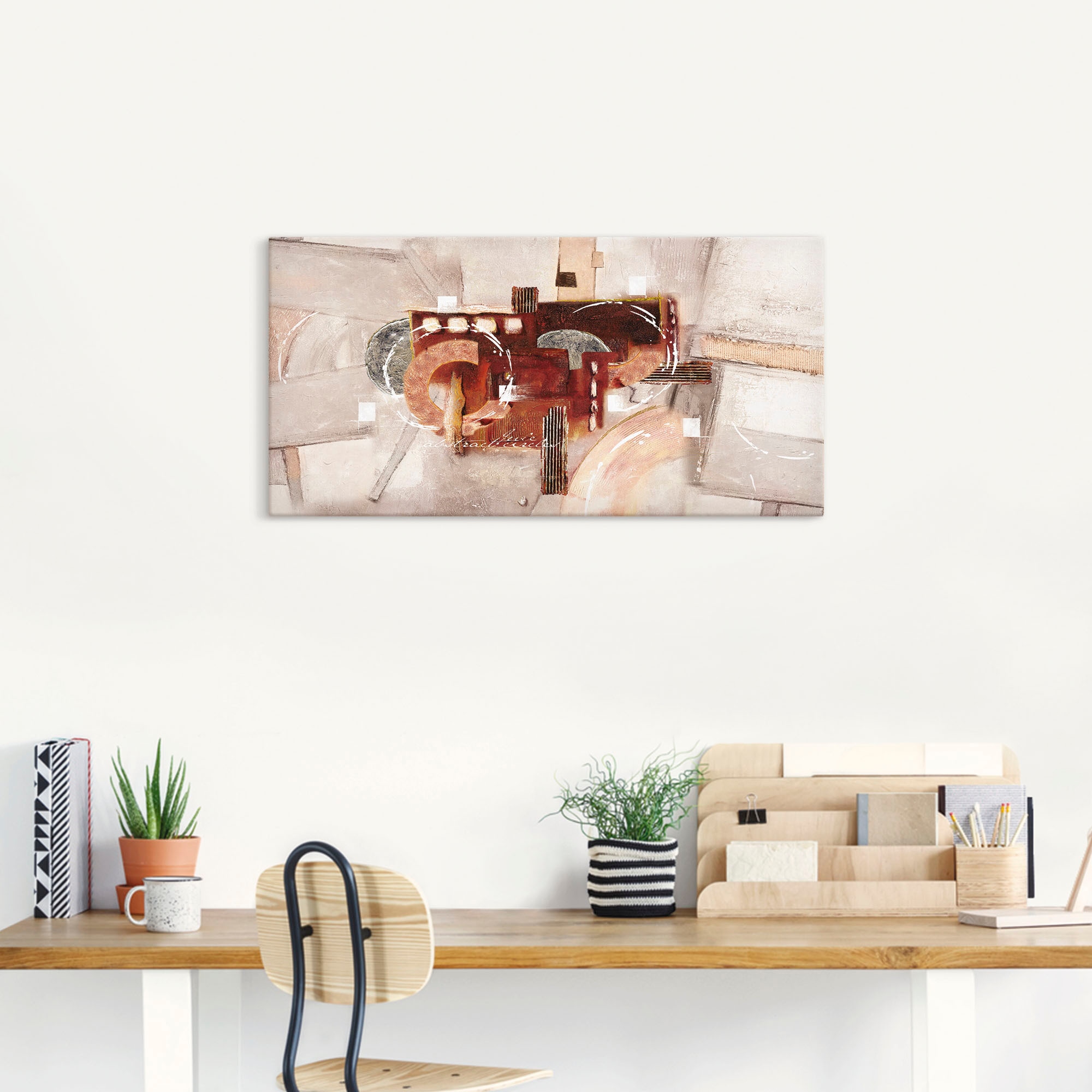 Artland Wandbild »Abstrakte Kreise«, Gegenstandslos, (1 St.), als Alubild, Outdoorbild, Leinwandbild in verschied. Größen