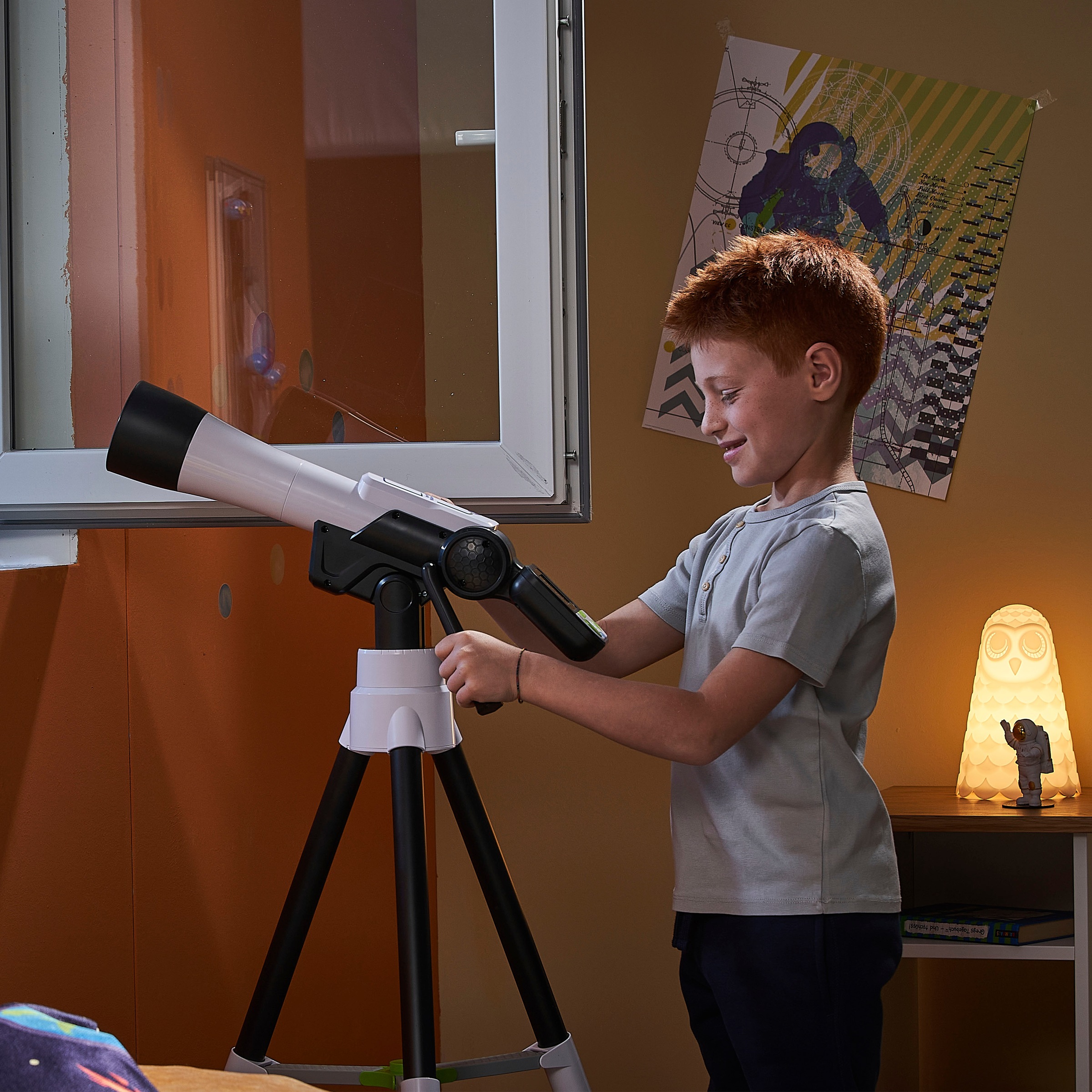 Vtech® Teleskop »Interaktives Video-Teleskop für Kinder«, mit NASA Lerninhalten und Spielen