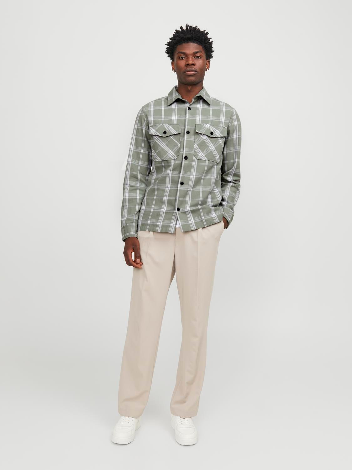 Jack & Jones Langarmhemd »JPRCCROY SPRING CHECK OVERSHIRT L/S SN«