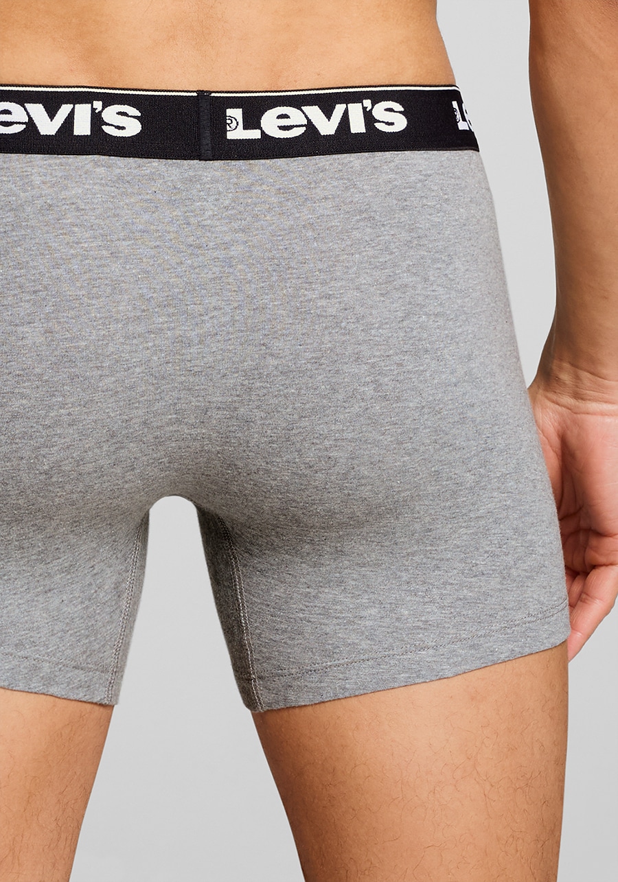 Levi's® Boxershorts »LEVIS MEN REPEAT LOGO BOXER BRIEF« 3er Pack, 