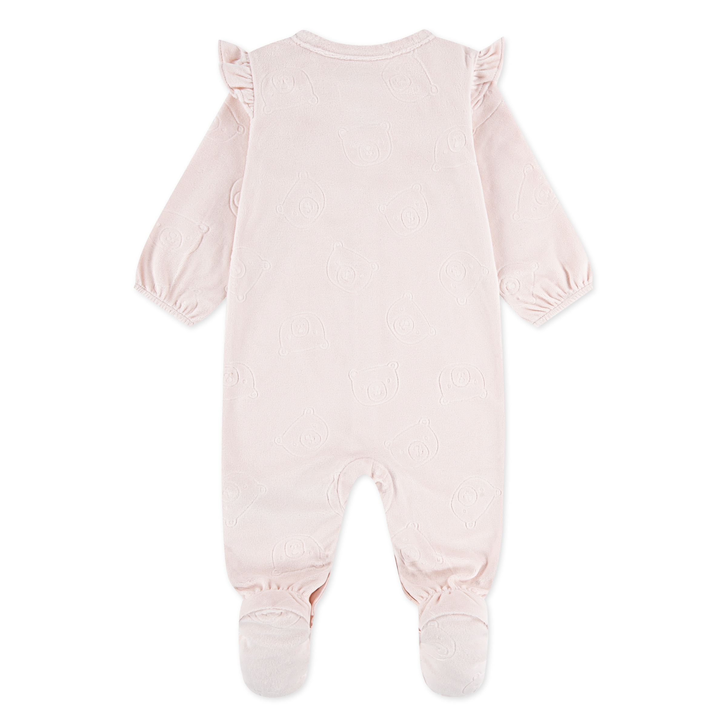 HUGGIES babywear Strampler »HUGG FOOTED COVERALL« Pflegeleichte Fleece- Qualität