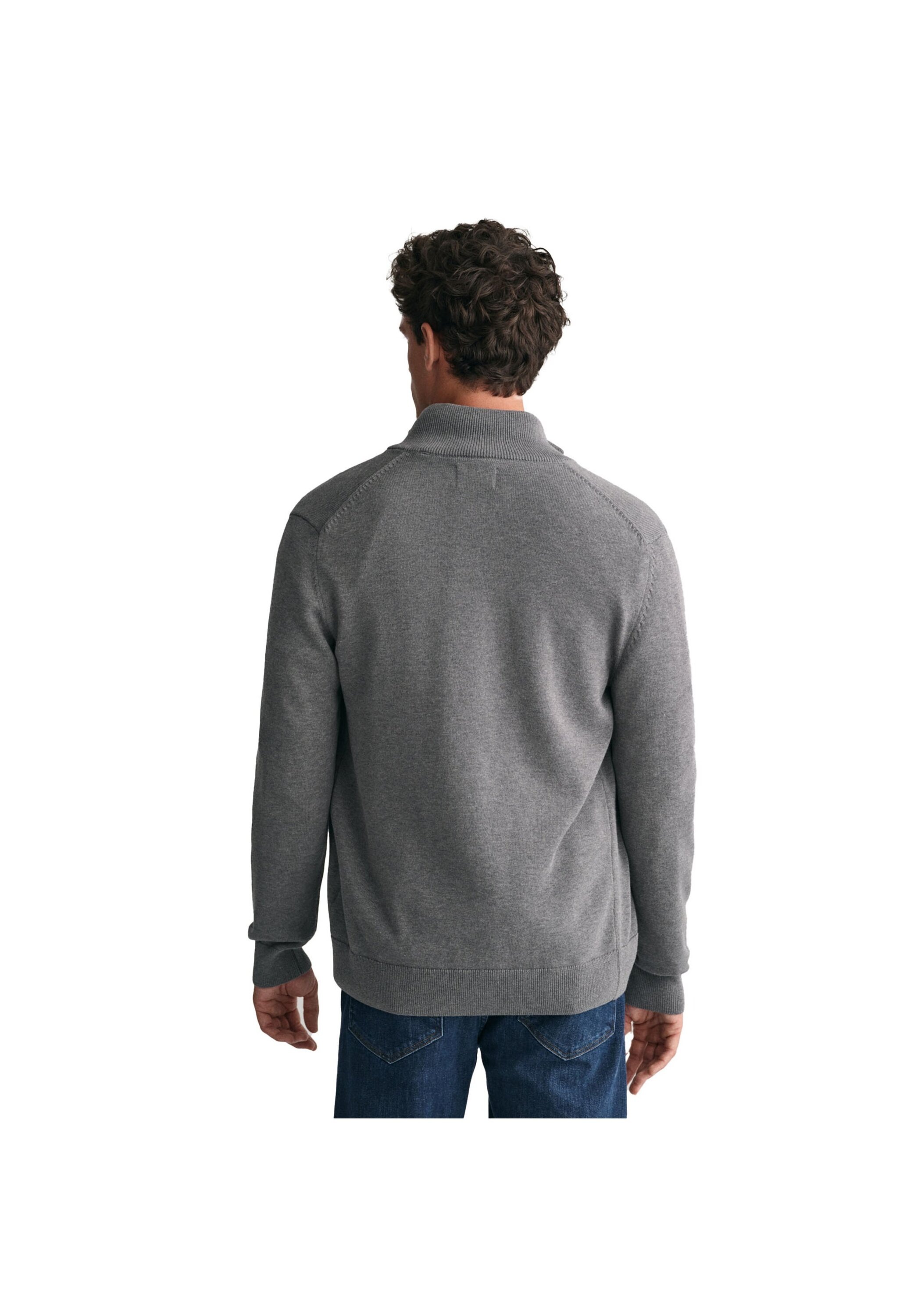 Gant Sweatshirt »Strickjacke CASUAL COTTON ZIP CARDIGAN«