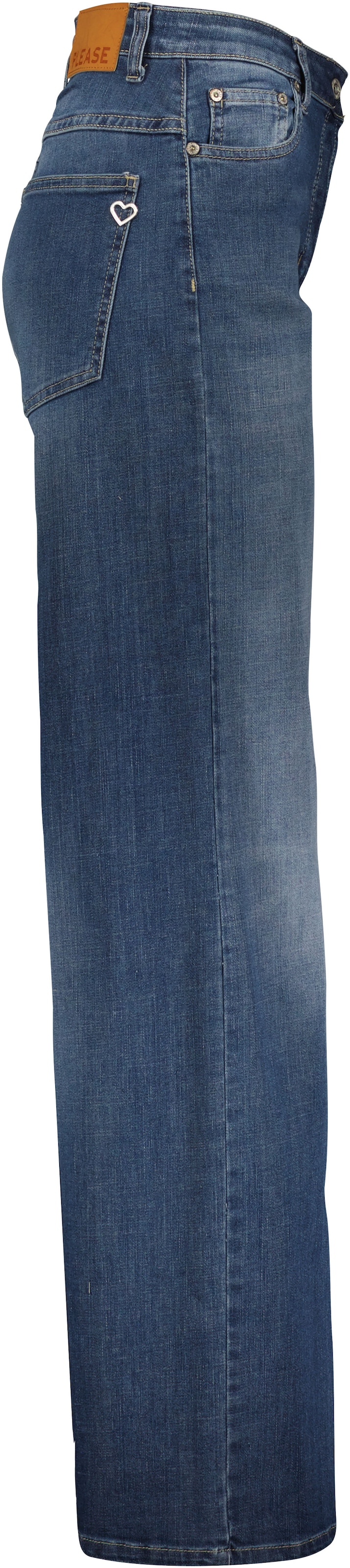 Please Jeans 5-Pocket-Jeans, mit weitem Bein