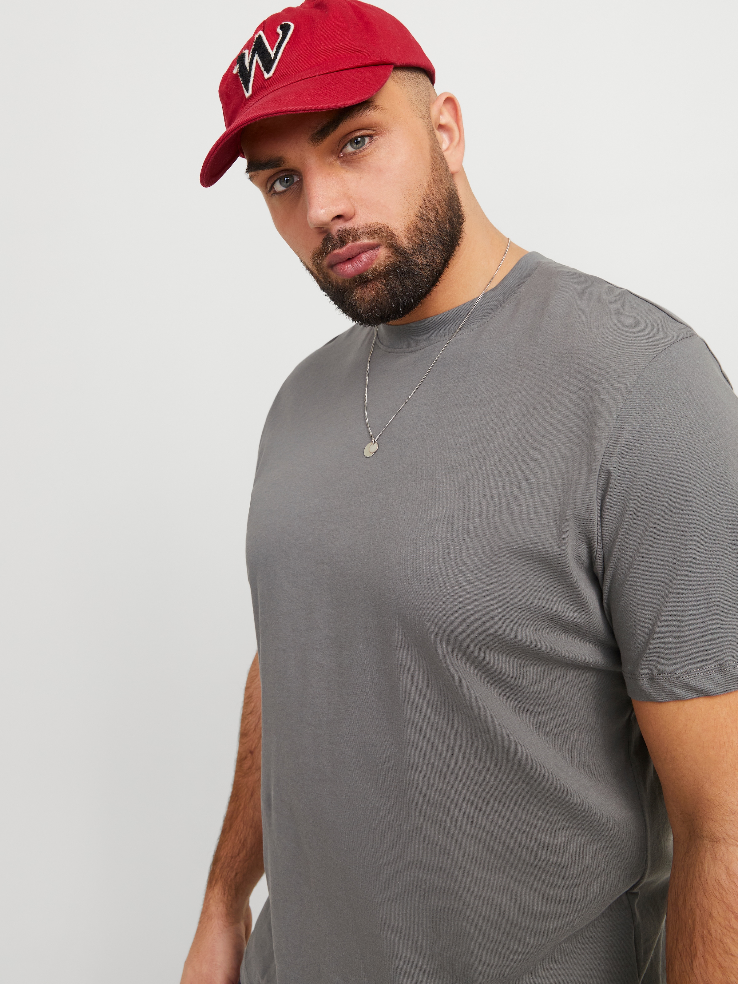 Jack & Jones PlusSize T-Shirt »JJEBRADLEY TEE SS NOOS PLS«, mit Rundhalsausschnitt