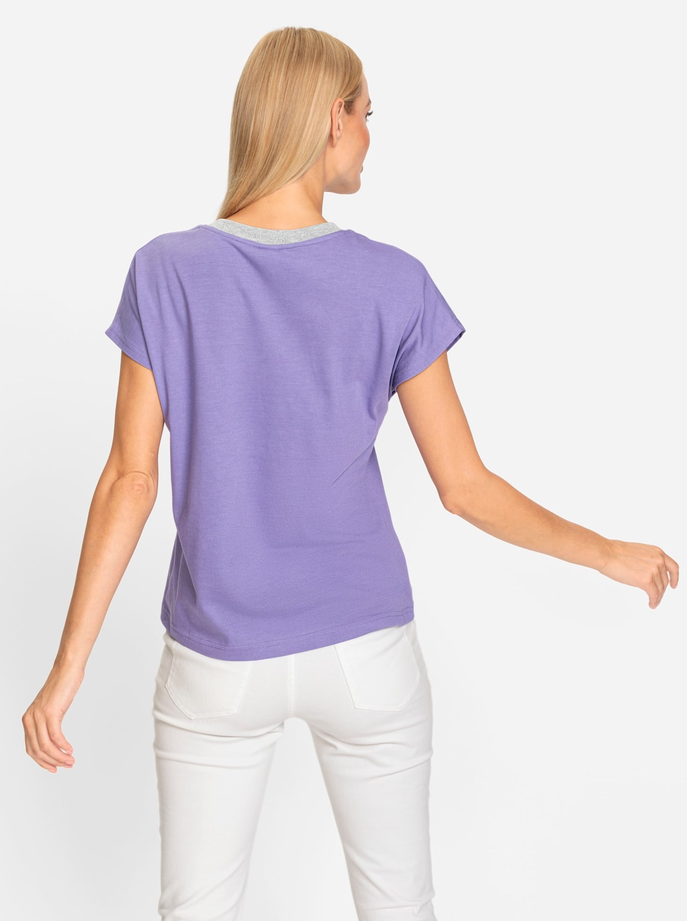 heine V-Shirt »Shirt«, (1 tlg.)