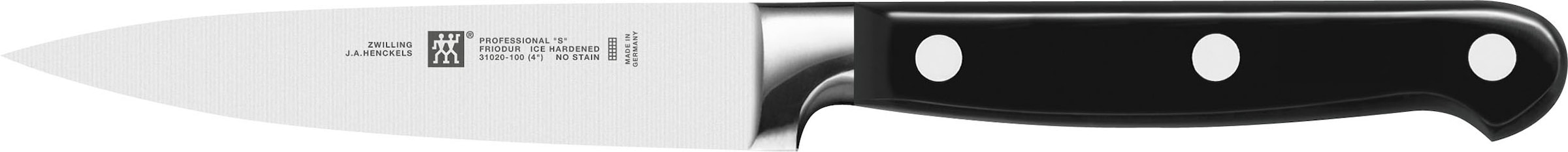 Zwilling Messer-Set »Pro«, (Set, 2 tlg., 1 Spick- und Garniermesser (10 cm),
1 Kochmesser (20 cm), Edelstahl 18/10, aus einem Stück geschmiedet