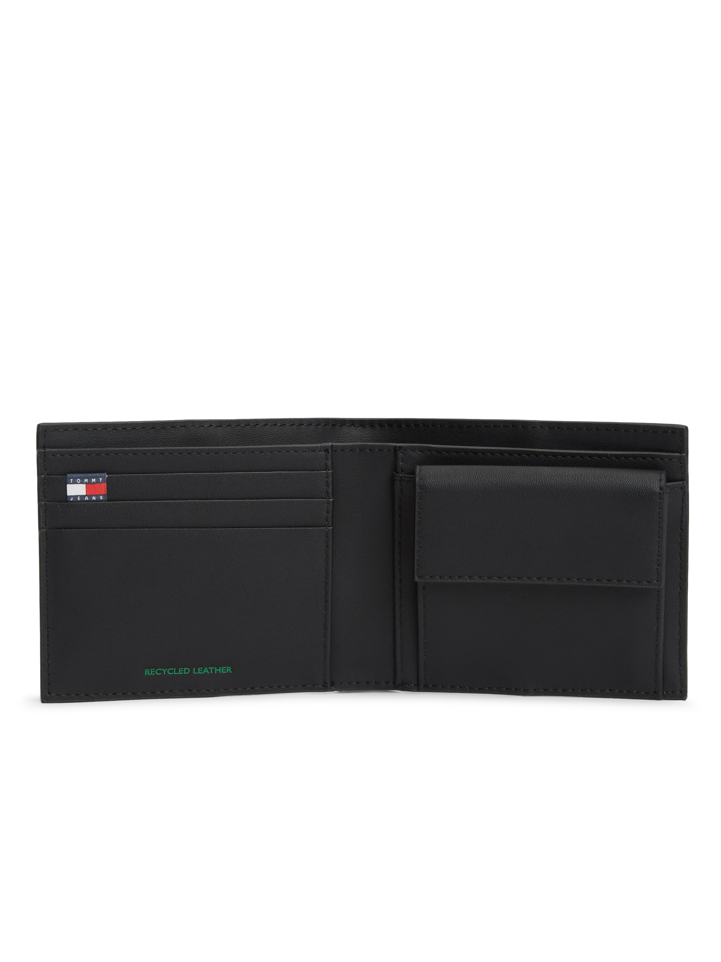 Tommy Jeans Geldbörse »TJM HERITAGE LEATHER CC & COIN« Unisex Geldbeutel, Portemonnaie, Money Pocket mit Logoschriftzug