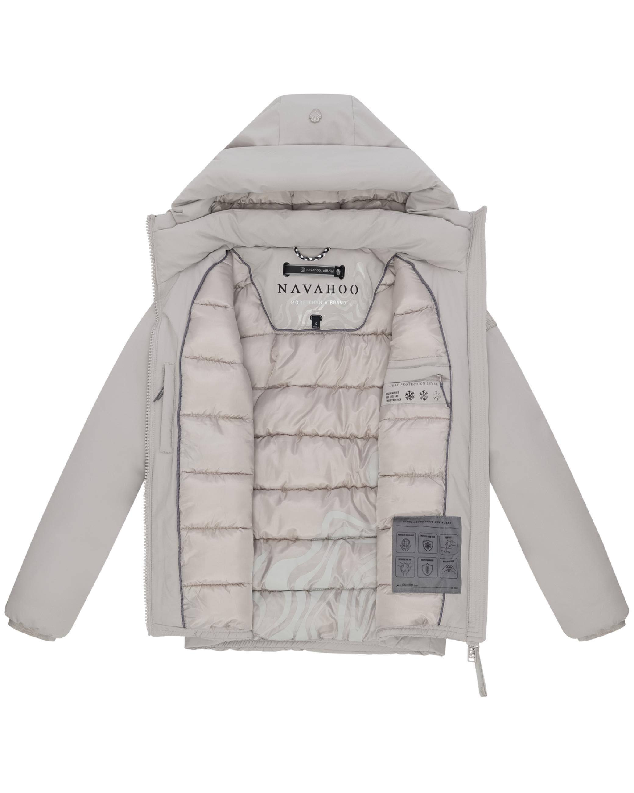 Navahoo Winterjacke »Winterjacke Blütenlicht 14«