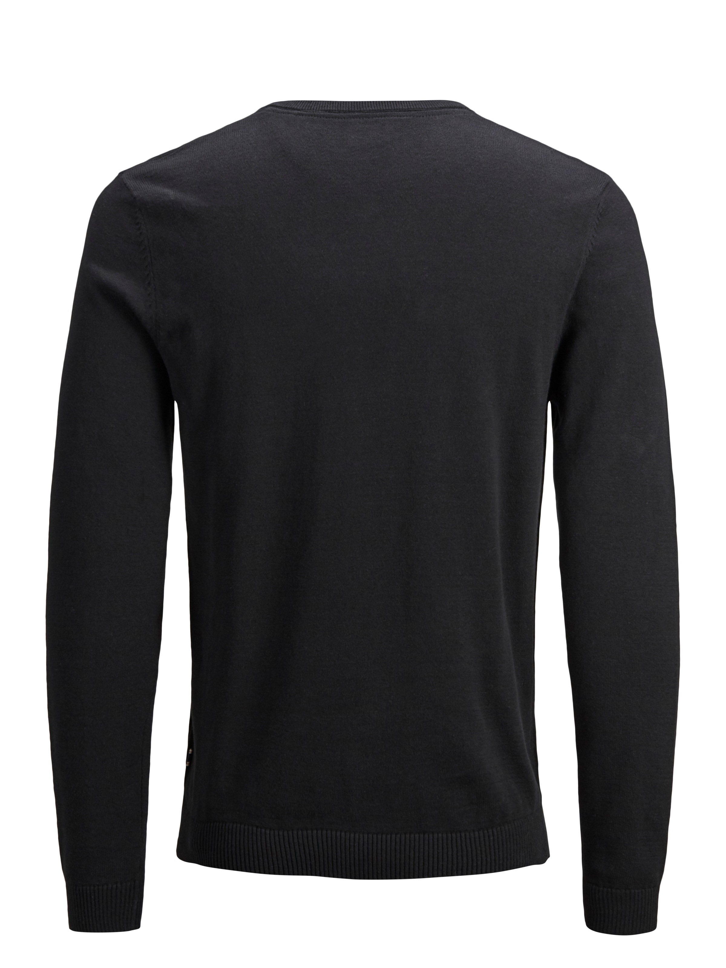 Jack & Jones V-Ausschnitt-Pullover »JJEBASIC mit V-Ausschnitt, ideal für Herbst und Alltag« unifarben, modisch, slim fit, Baumwolle, V-Ausschnitt