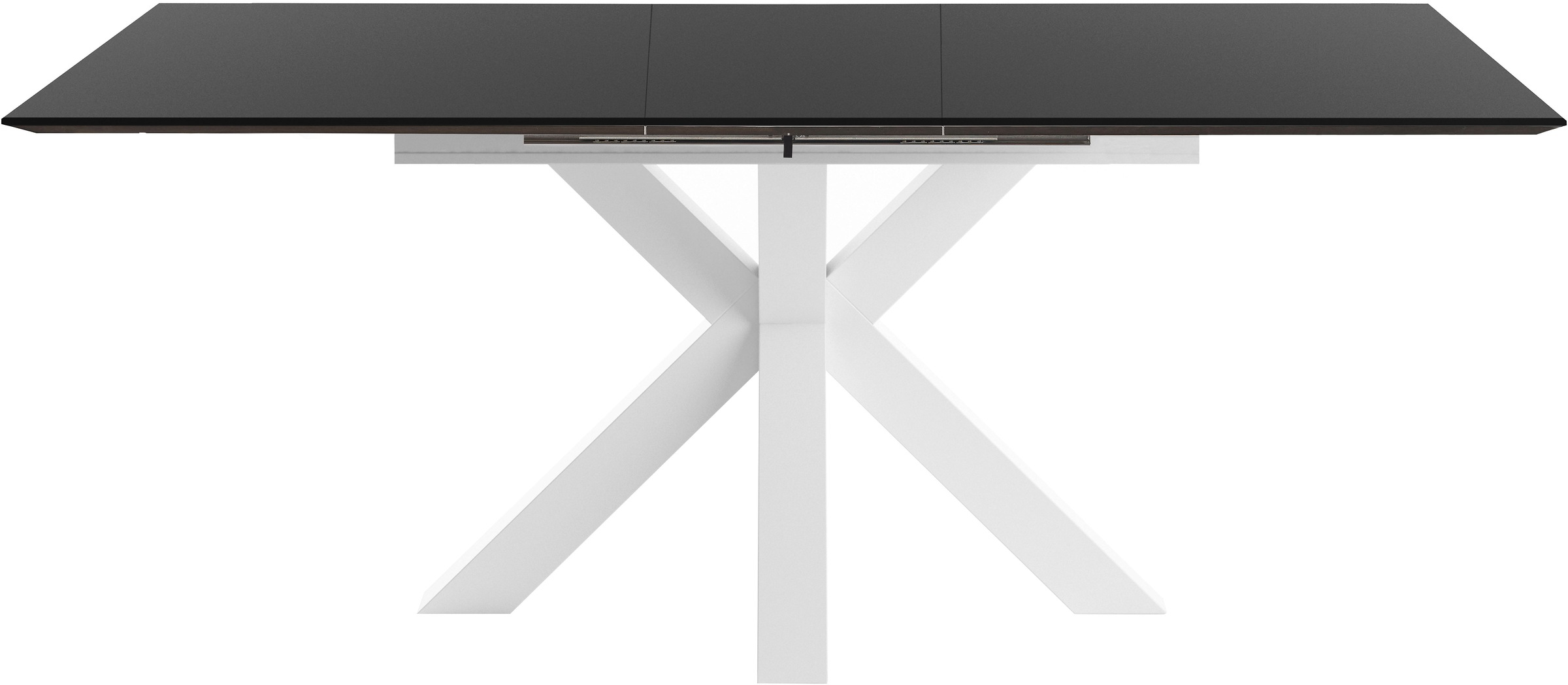 set one by Musterring Esstisch »New Atlanta« Platte rechteckig mit schweizer Kante, ausziehbar, Stern-Gestell