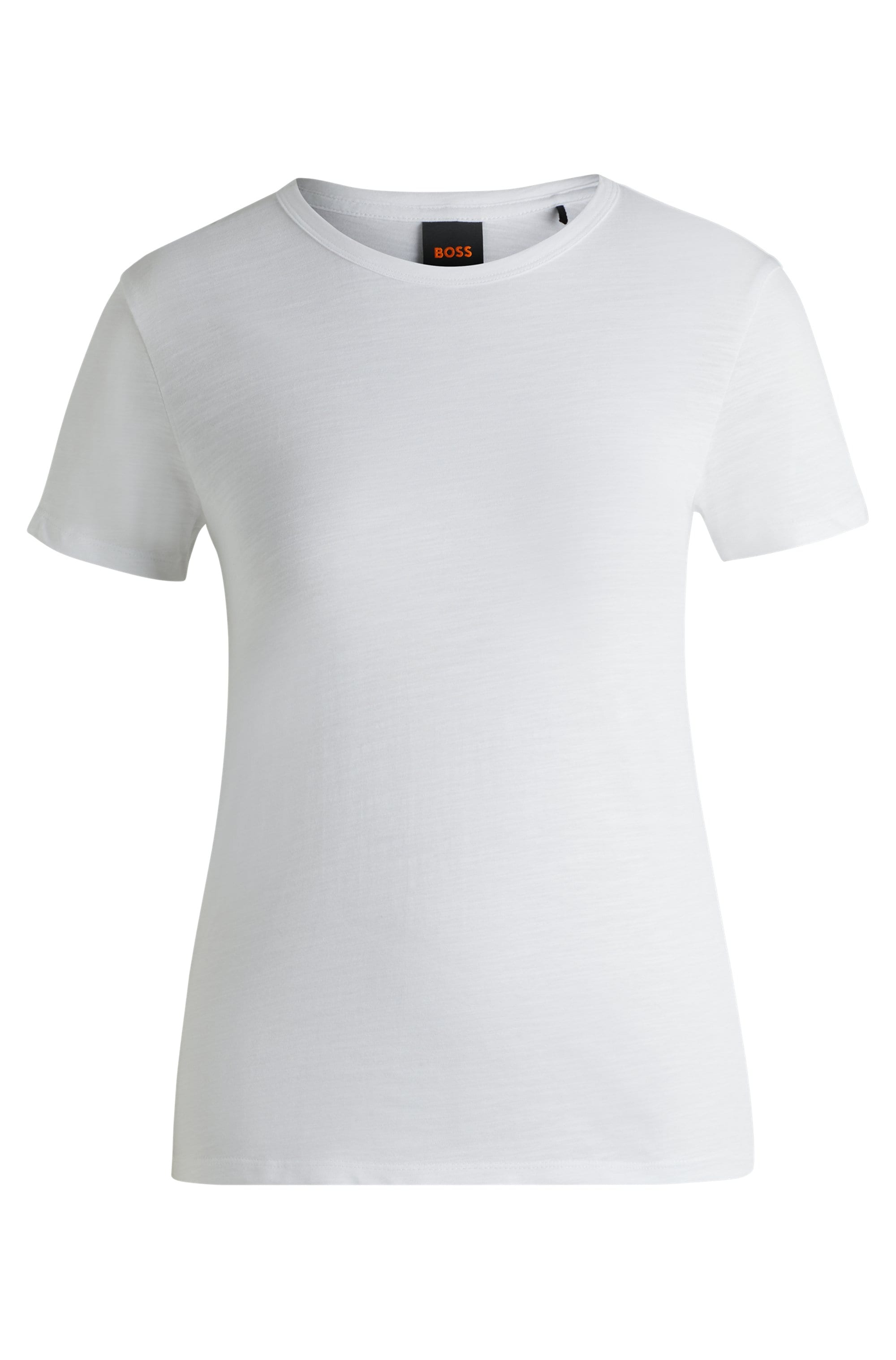 BOSS ORANGE T-Shirt »Esla Premium Damenmode«, mit Rundhalsausschnitt