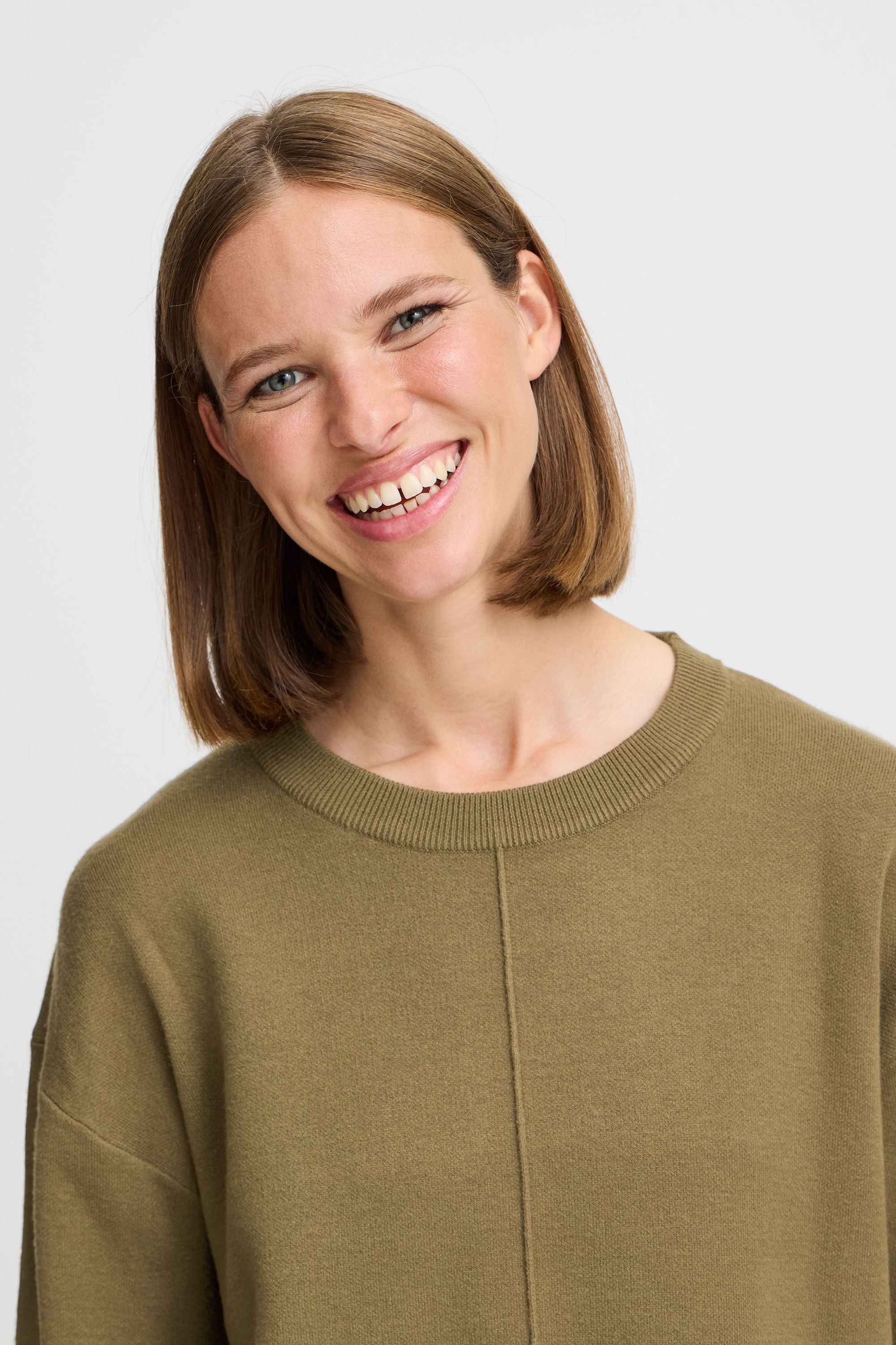 b.young Strickfleece-Pullover »Strickpullover BYOTARI JUMPER -«