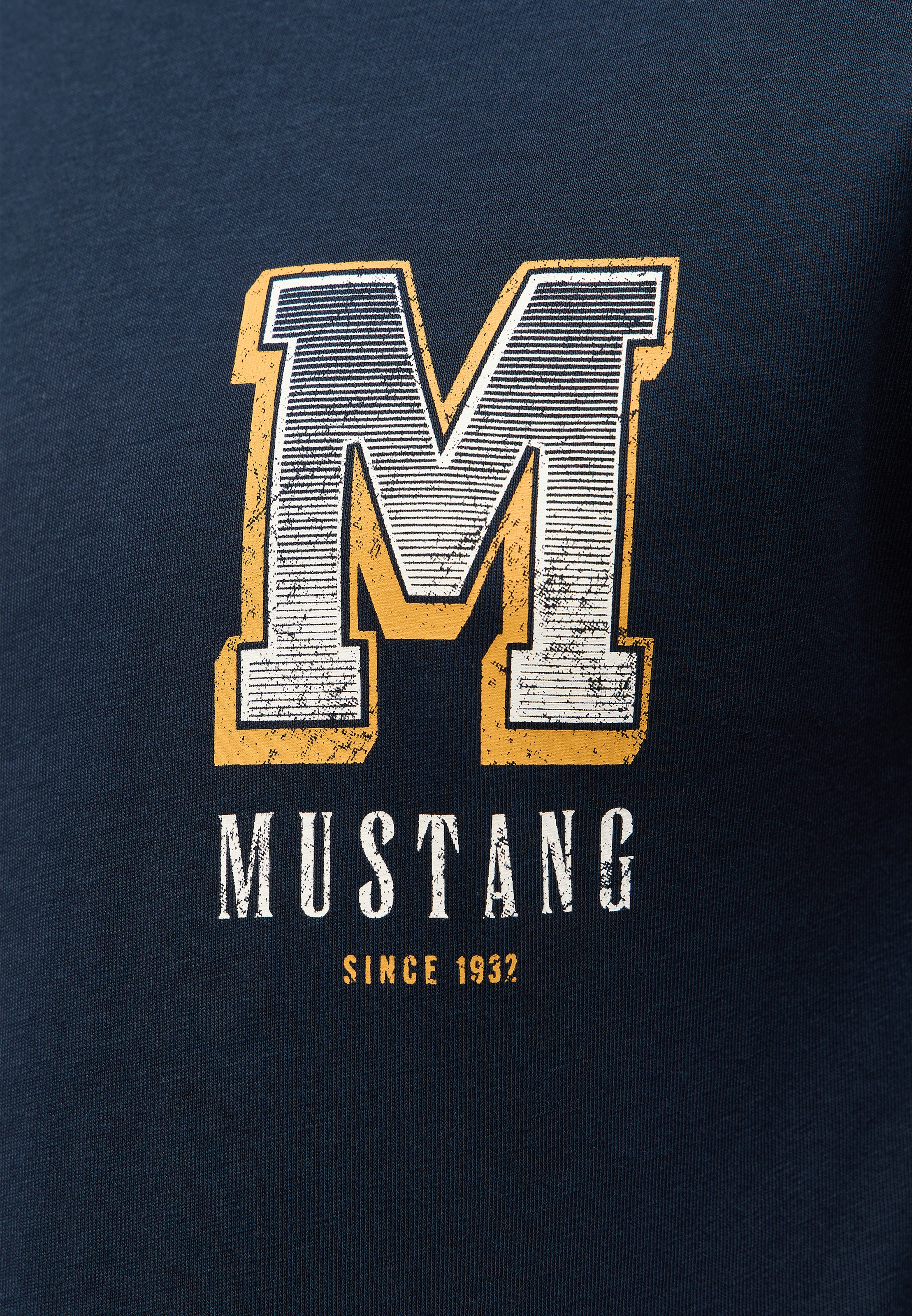 MUSTANG T-Shirt »Stlye Austin« mit Logo Print